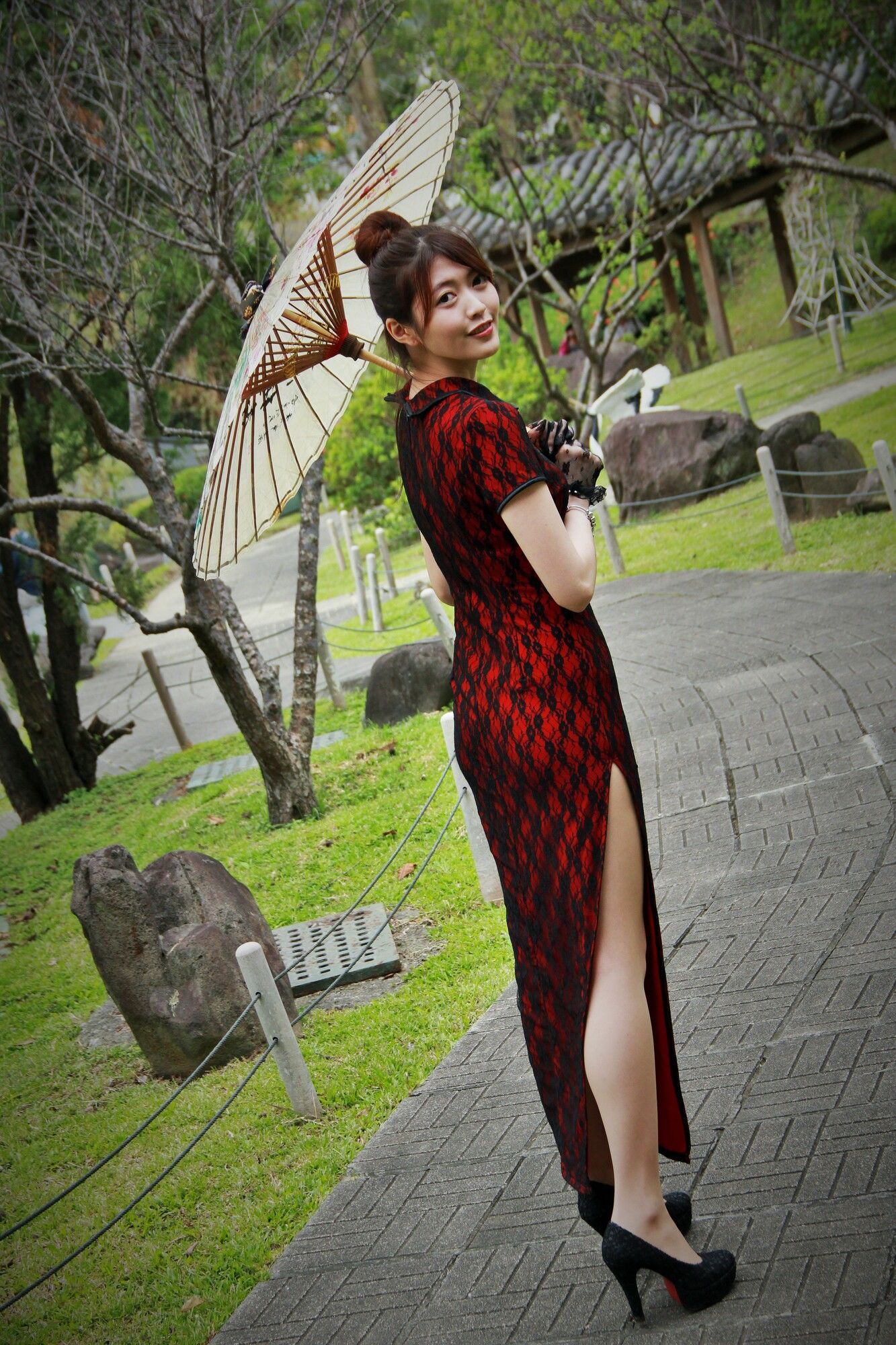 黄品瑄/Brindy薛薛《至善園旗袍外拍》-图57