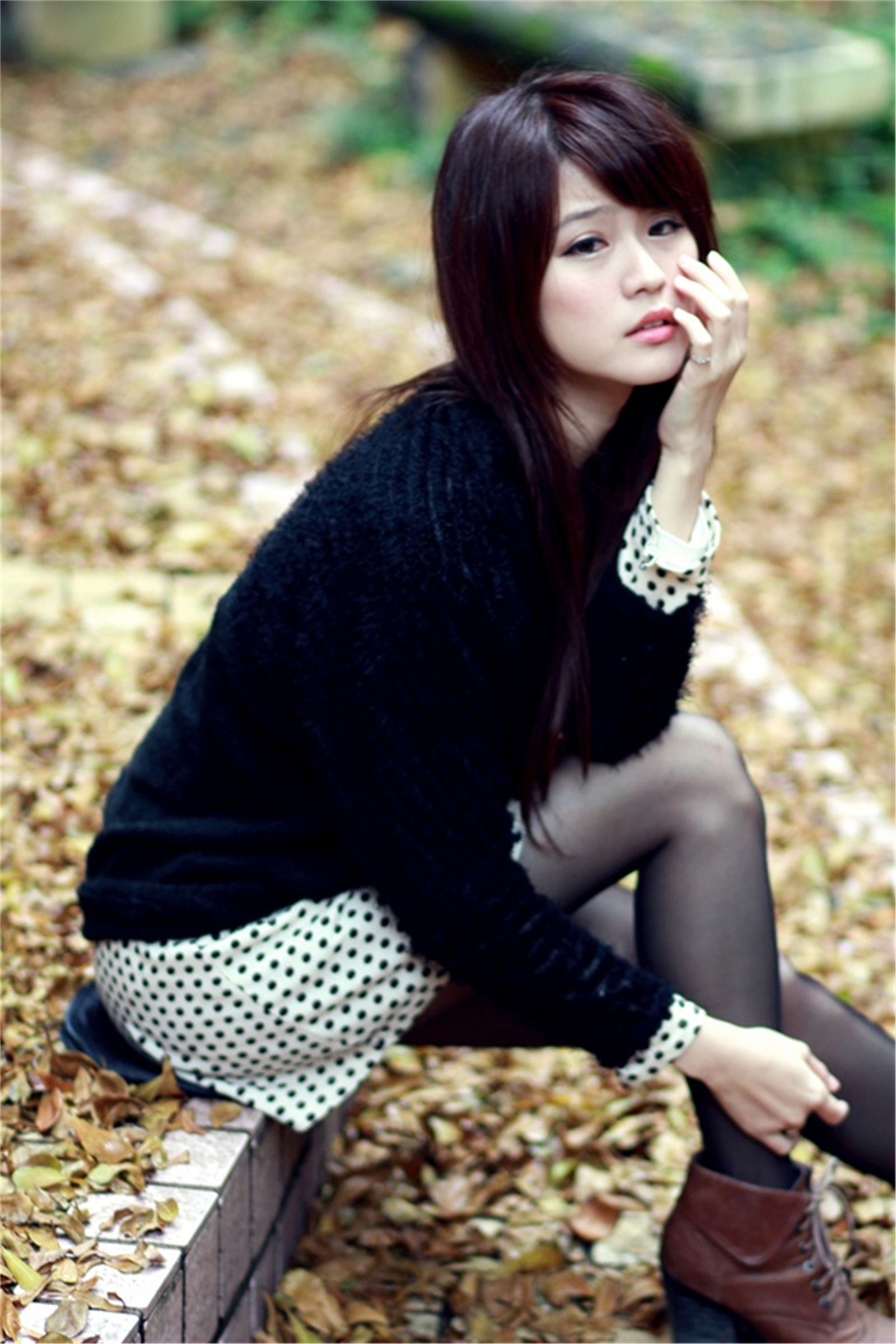 邱俞瑄(渔瑄)+白白《校园卖萌外拍》-图0