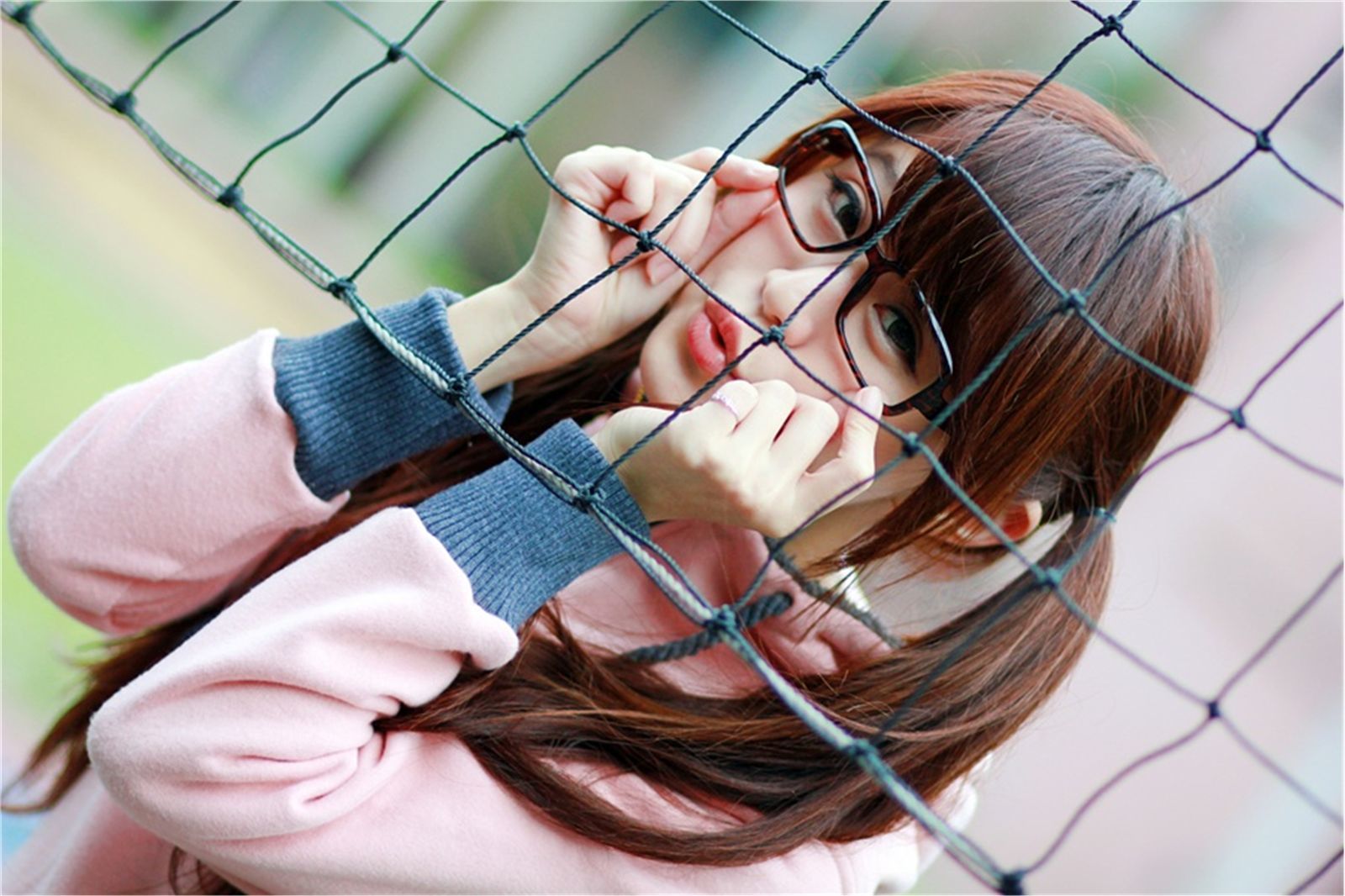 邱俞瑄(渔瑄)+白白《校园卖萌外拍》-图15