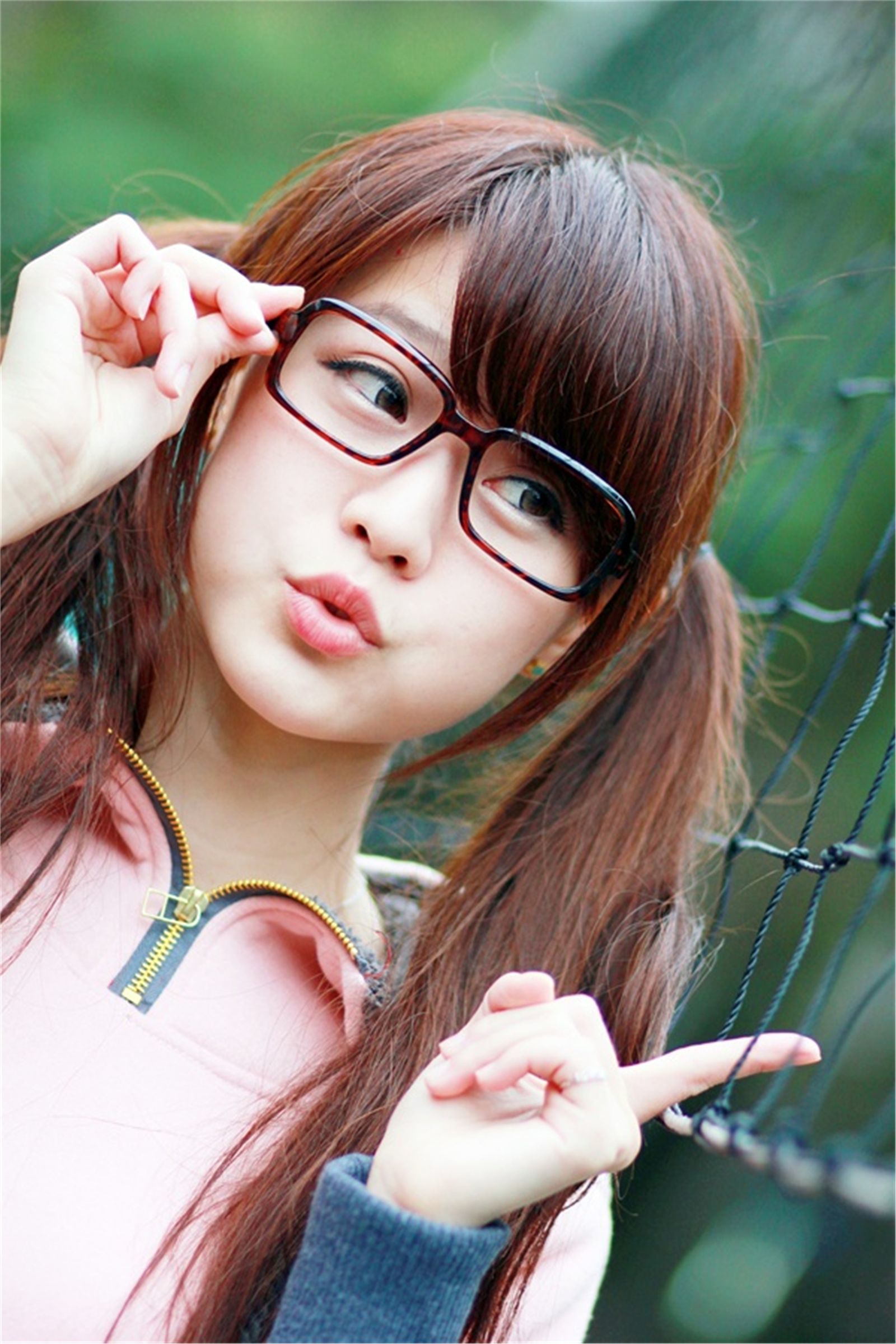 邱俞瑄(渔瑄)+白白《校园卖萌外拍》-图22