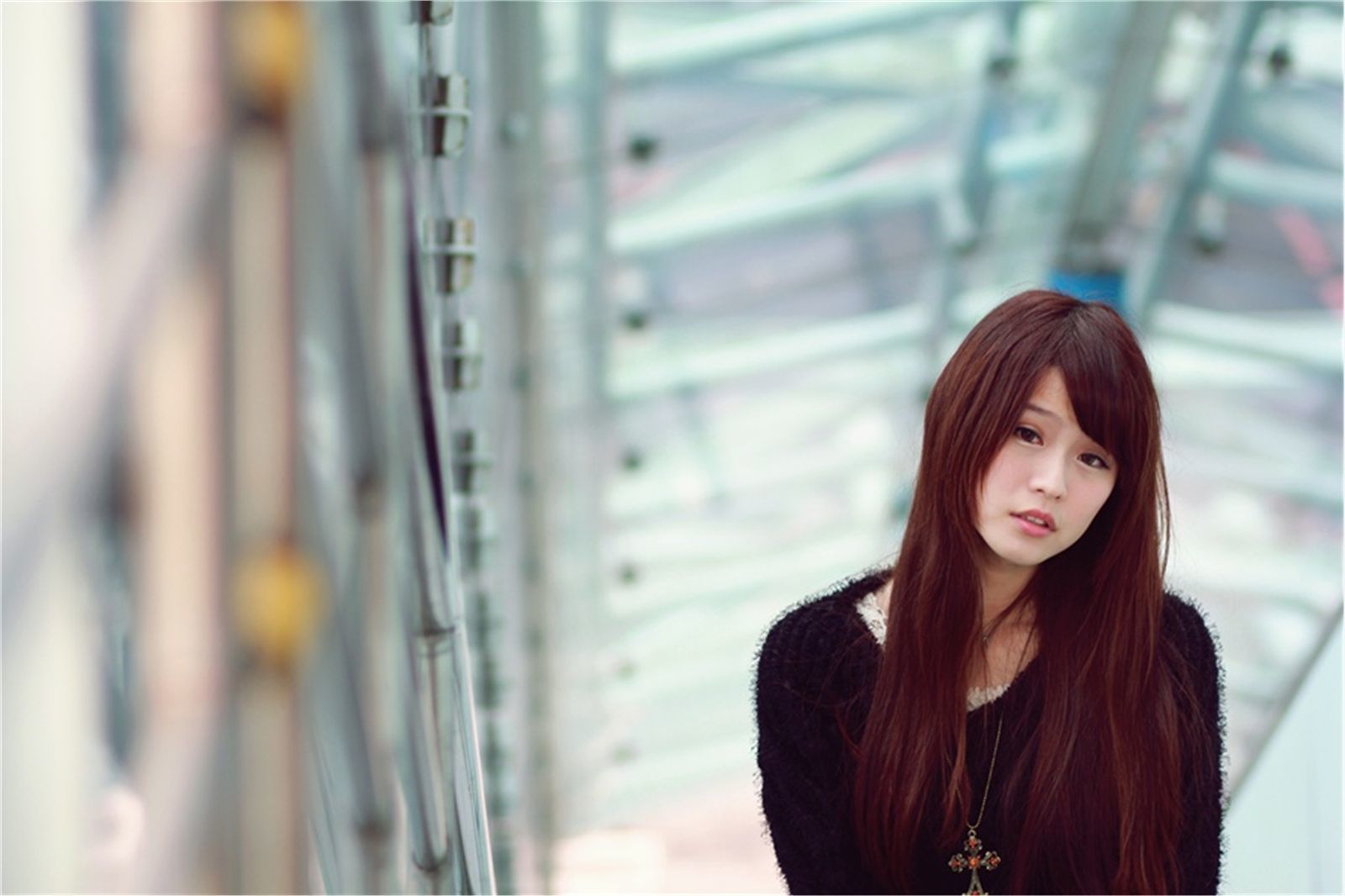 邱俞瑄(渔瑄)+白白《校园卖萌外拍》-图26