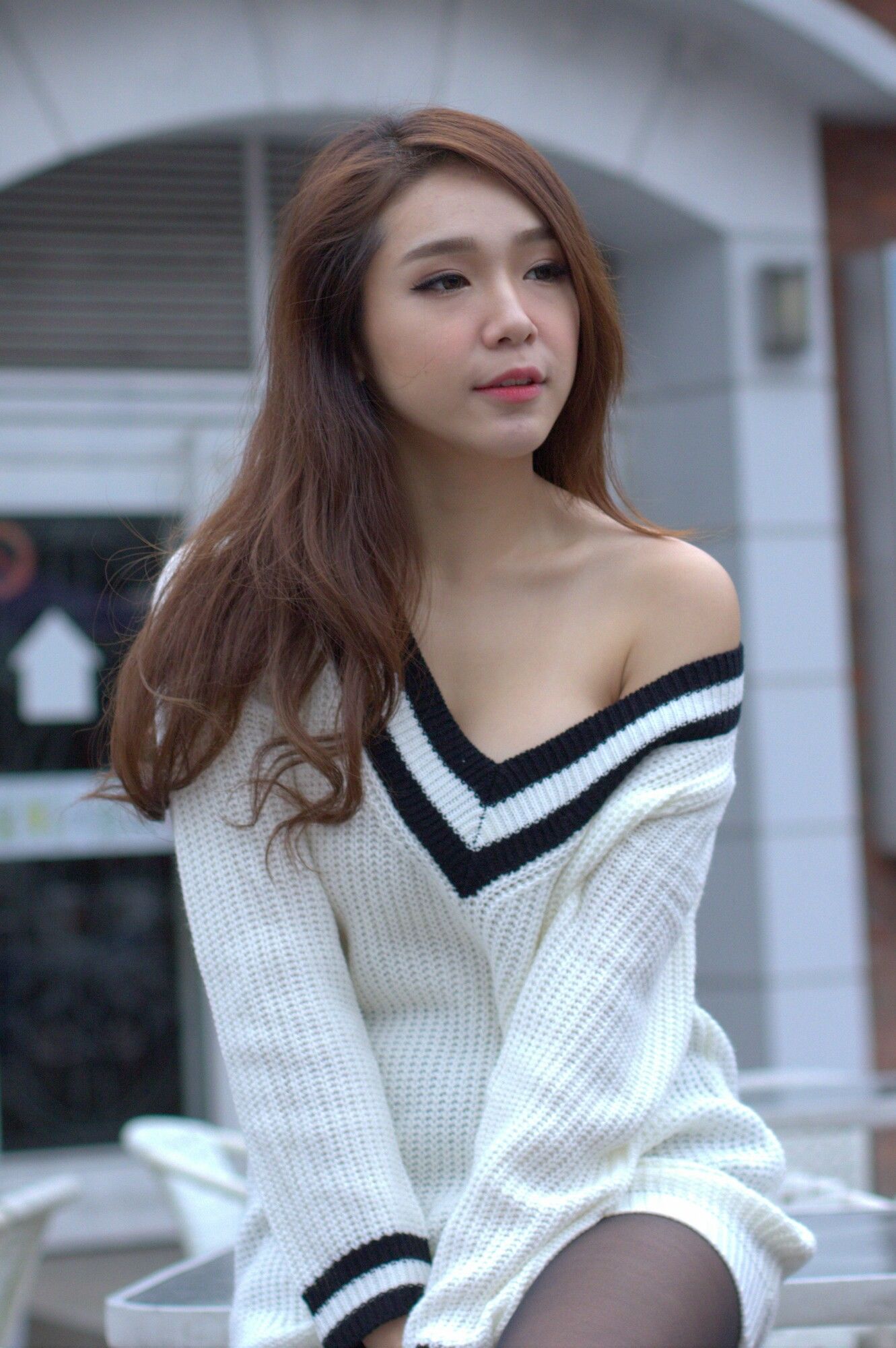 Baby66 黑丝街拍-图29