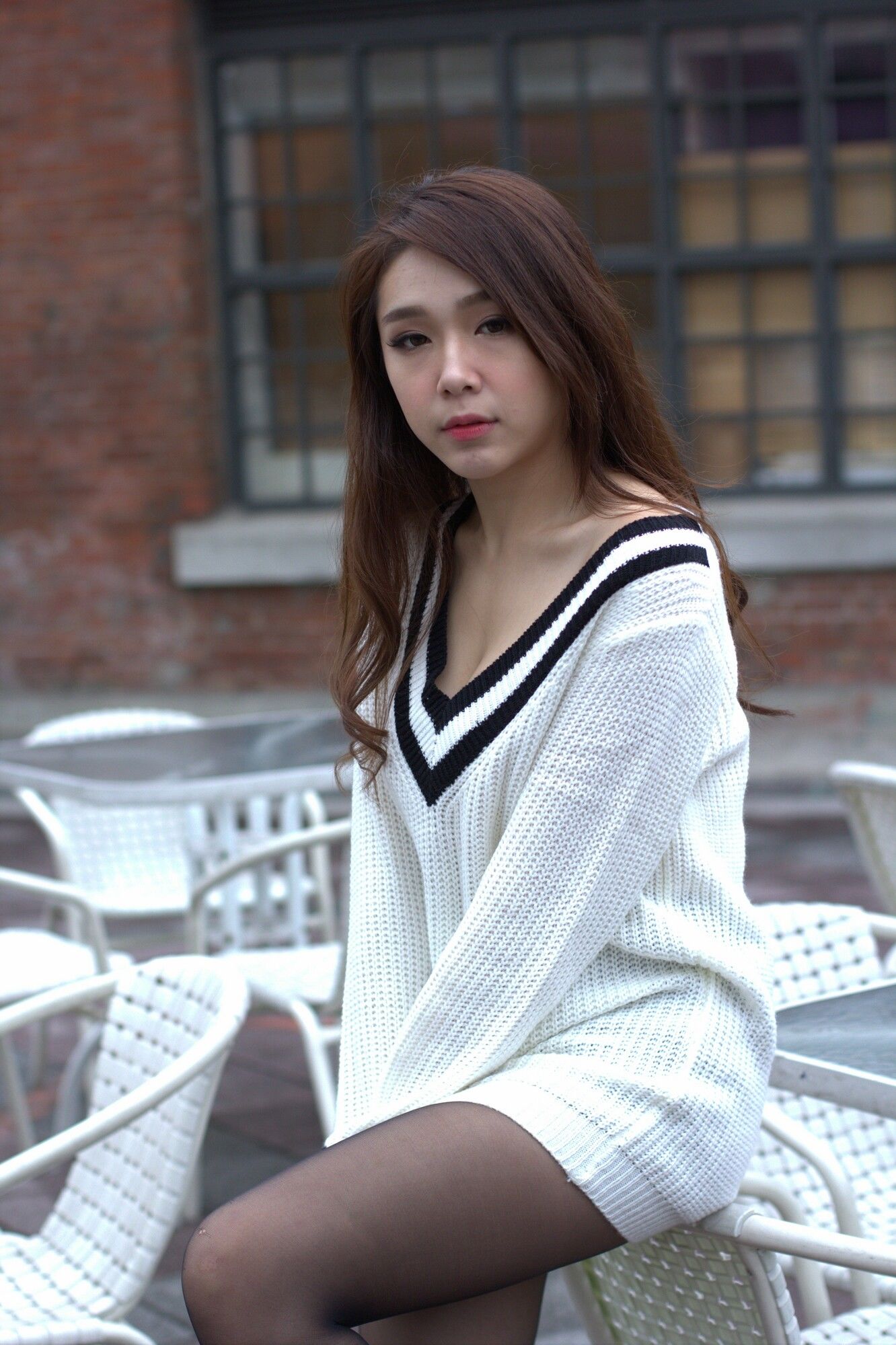 Baby66 黑丝街拍-图32