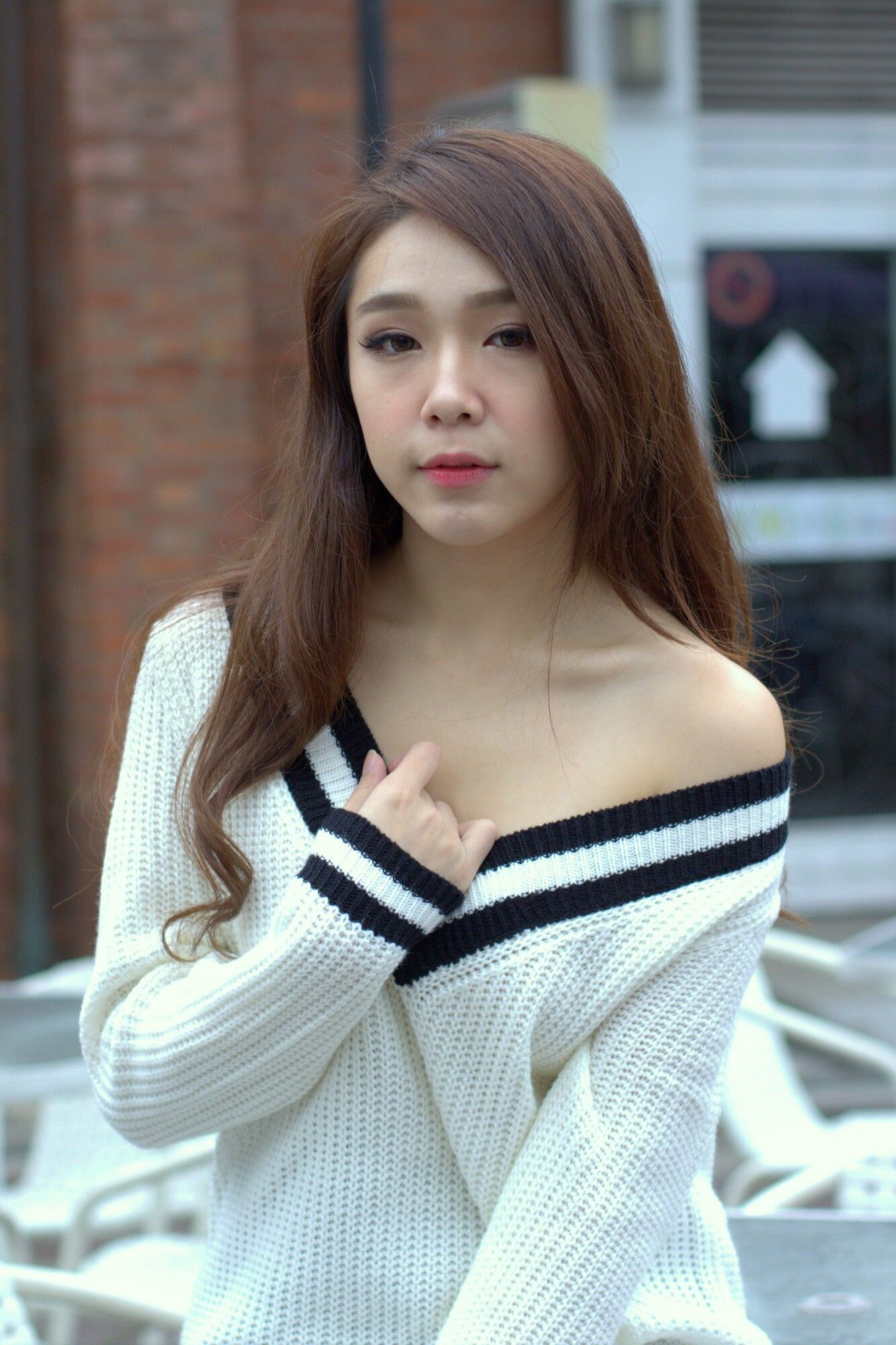 Baby66 黑丝街拍-图37