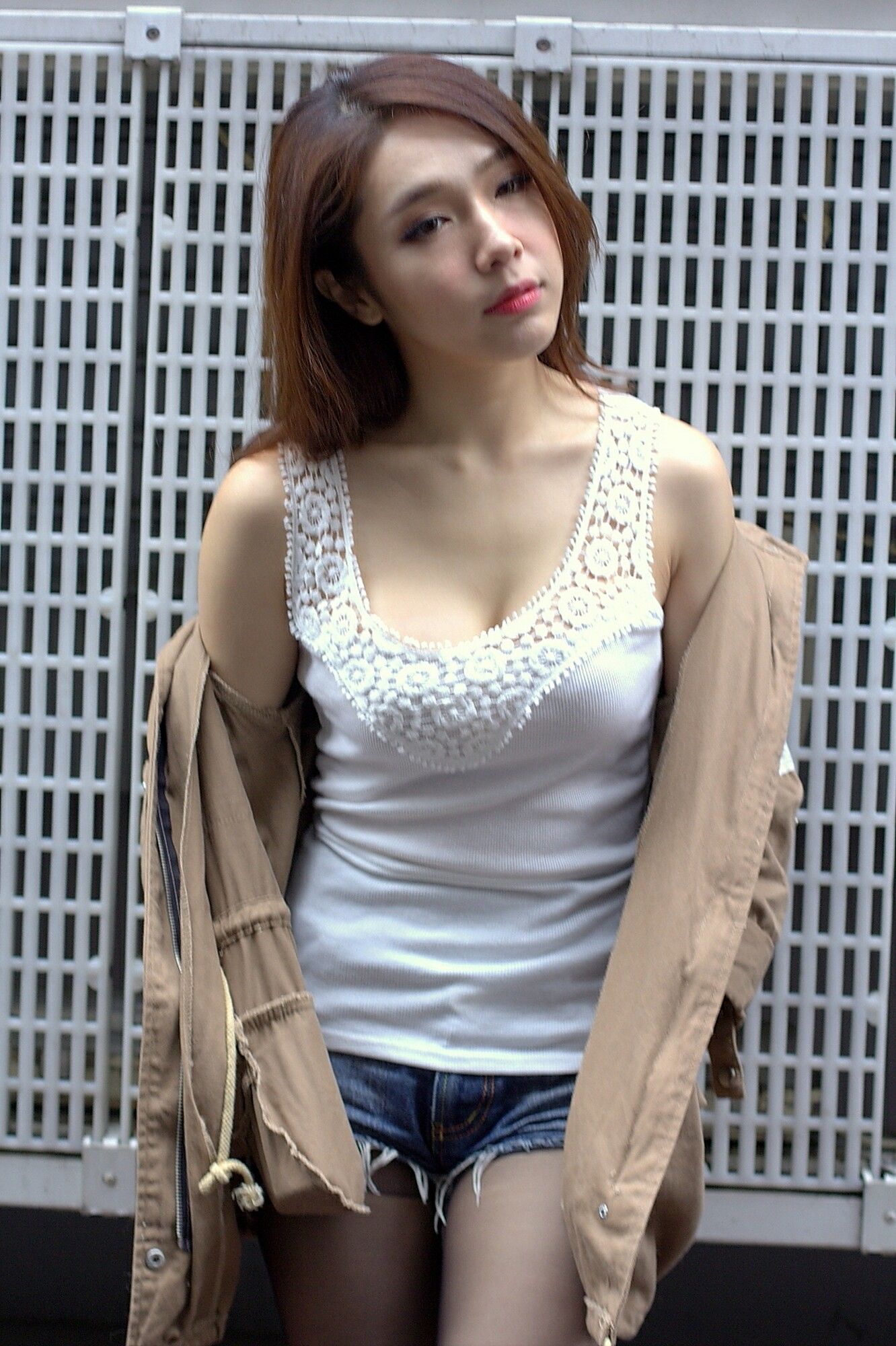 Baby66 黑丝街拍-图53