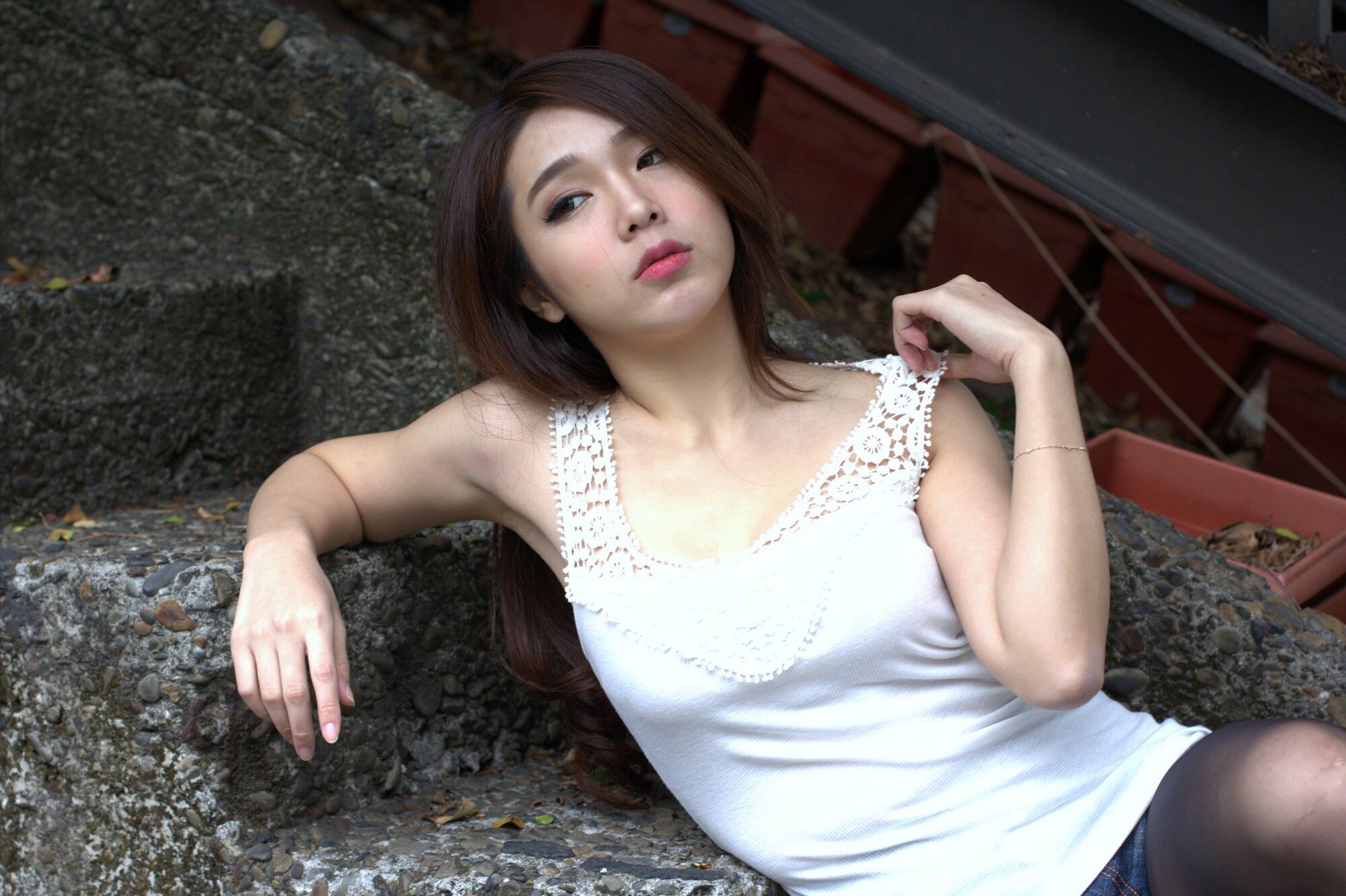 Baby66 黑丝街拍-图74