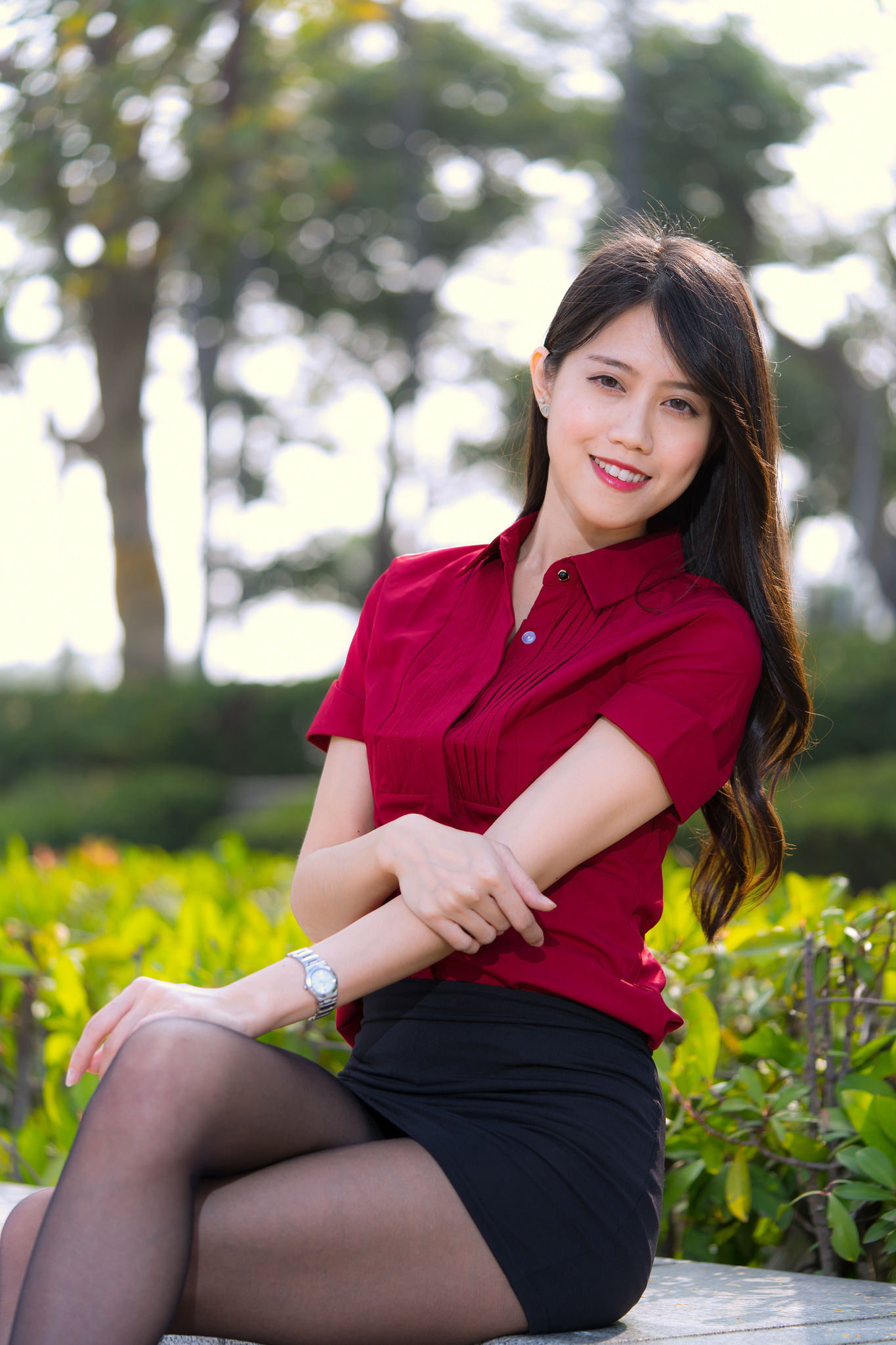 Candy宝儿《夢時代黑丝街拍》-图32