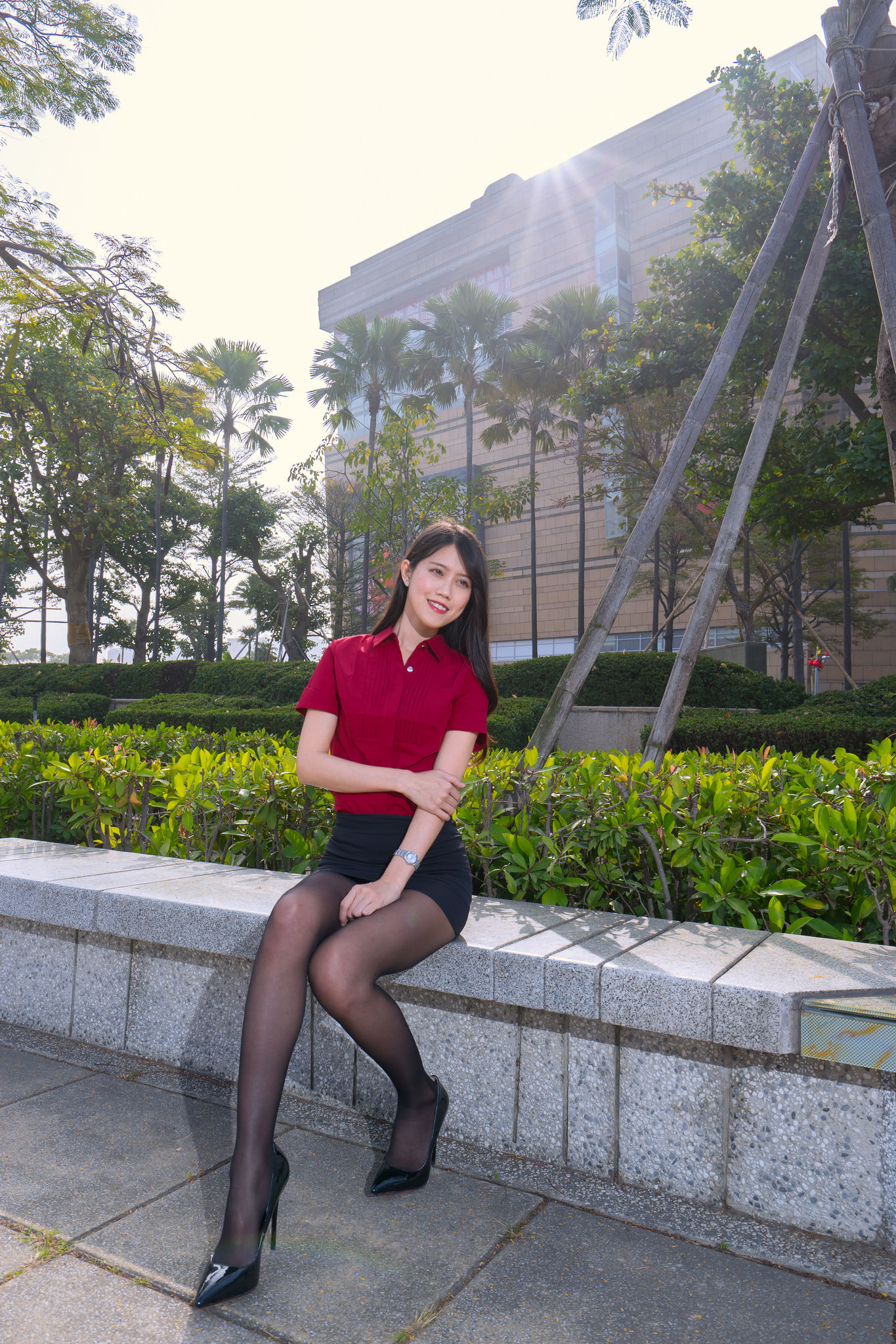 Candy宝儿《夢時代黑丝街拍》-图43