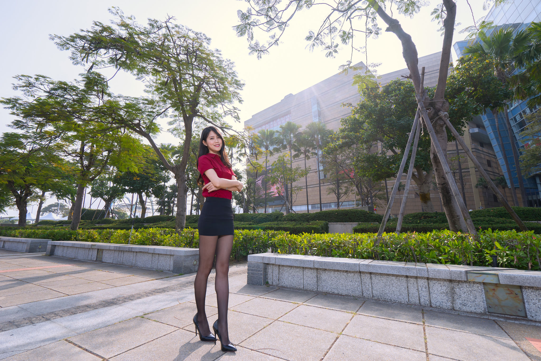 Candy宝儿《夢時代黑丝街拍》-图58