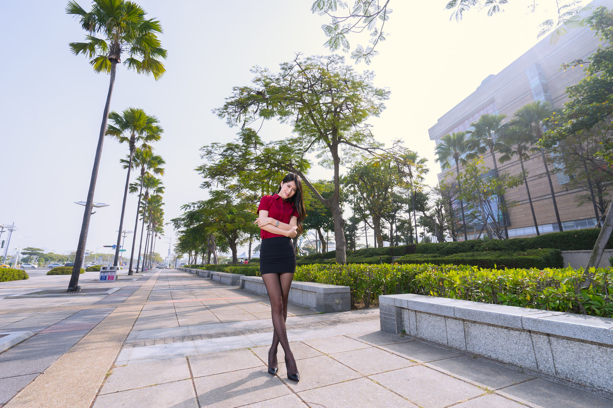 Candy宝儿《夢時代黑丝街拍》-图65