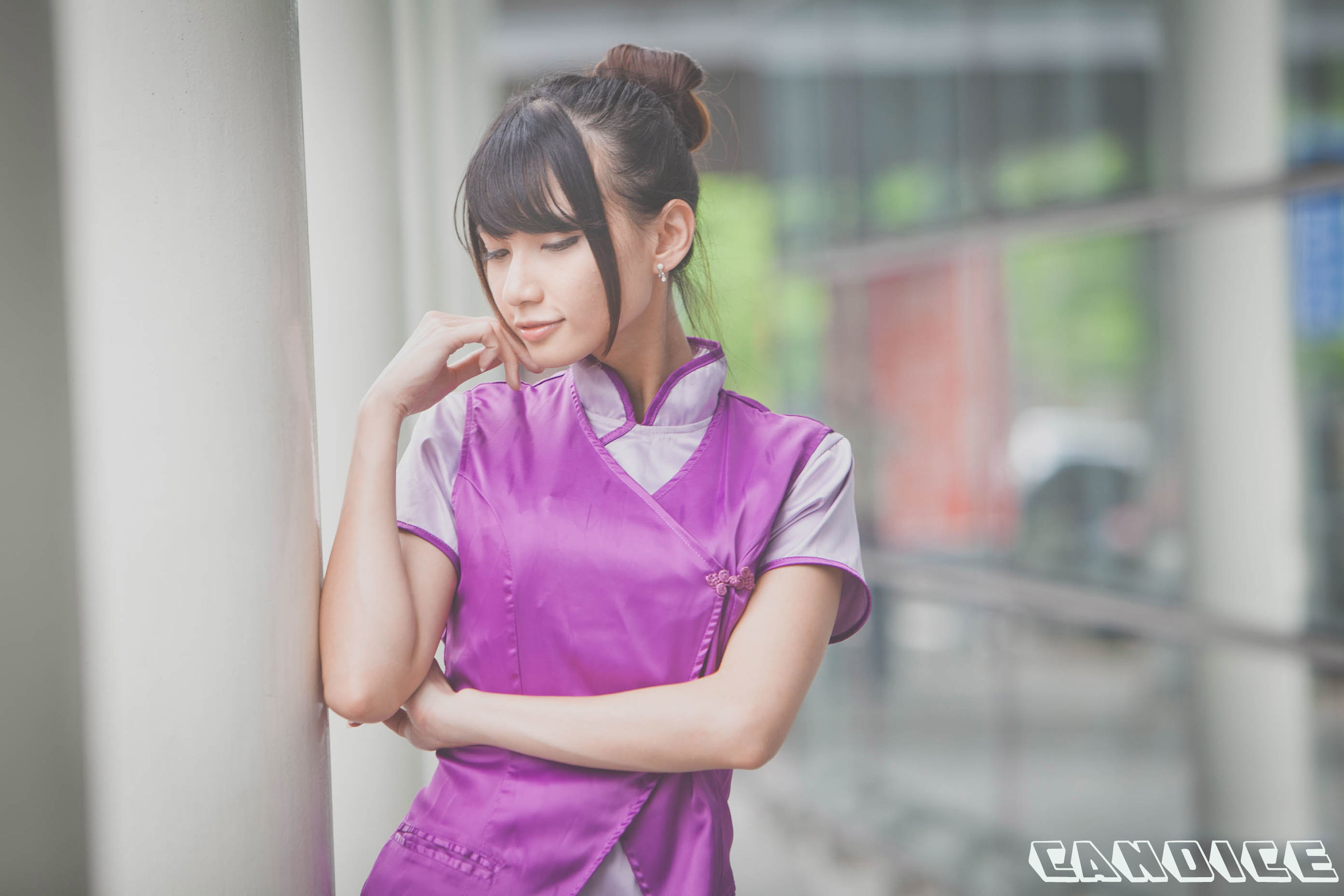 蔡译心Candice《空姐黑丝街拍》-图35