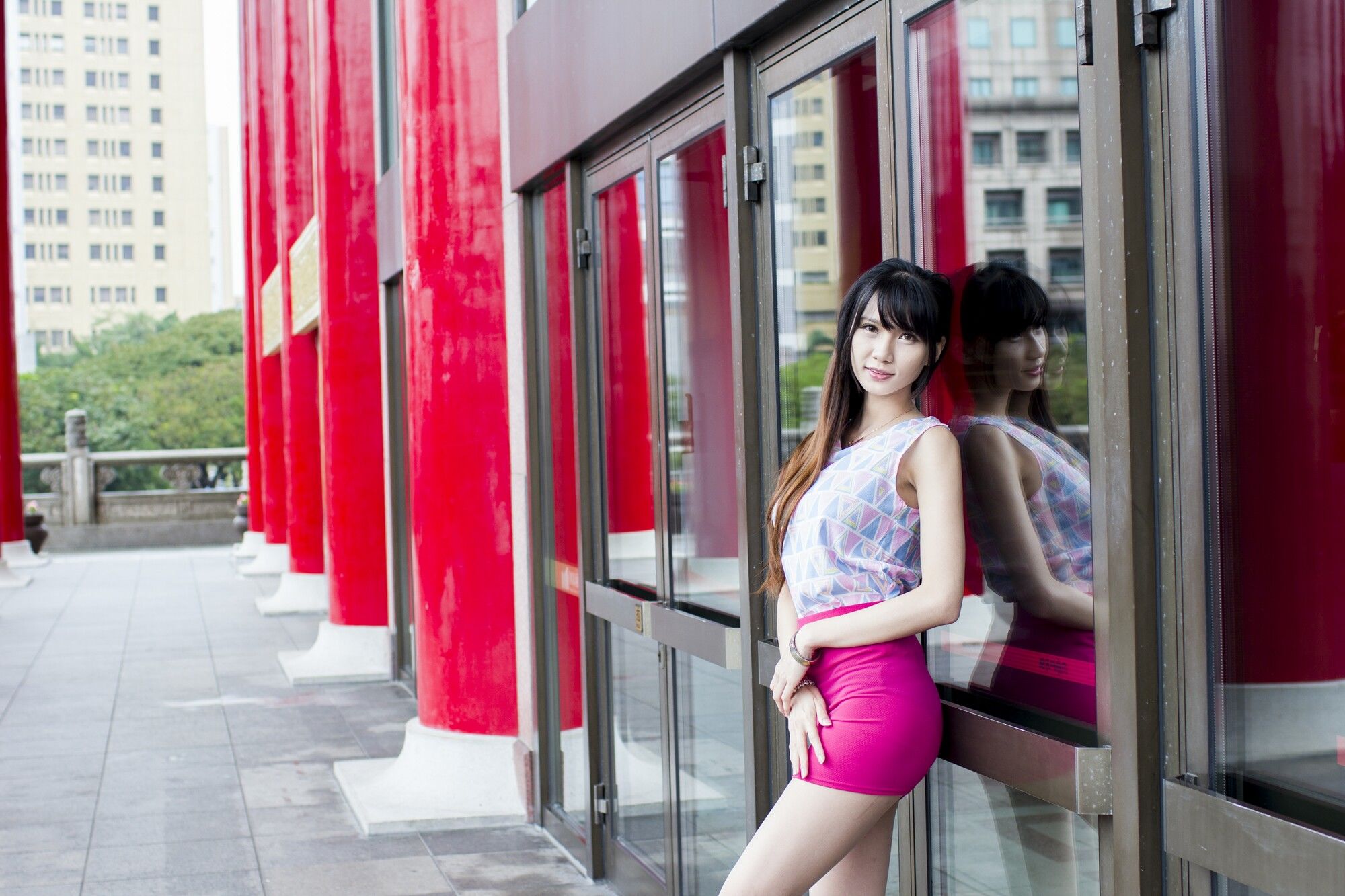 蔡译心《中正紀念堂+富錦街時裝外拍》-图11