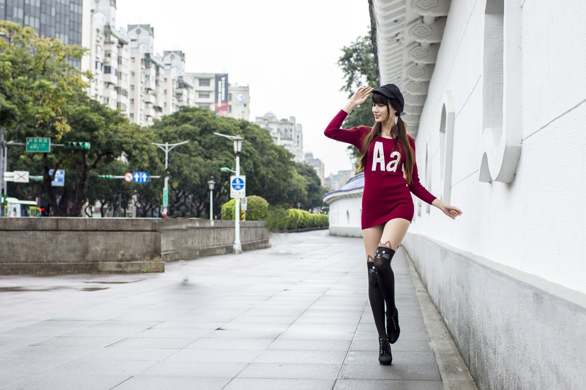 蔡译心《中正紀念堂+富錦街時裝外拍》-图15