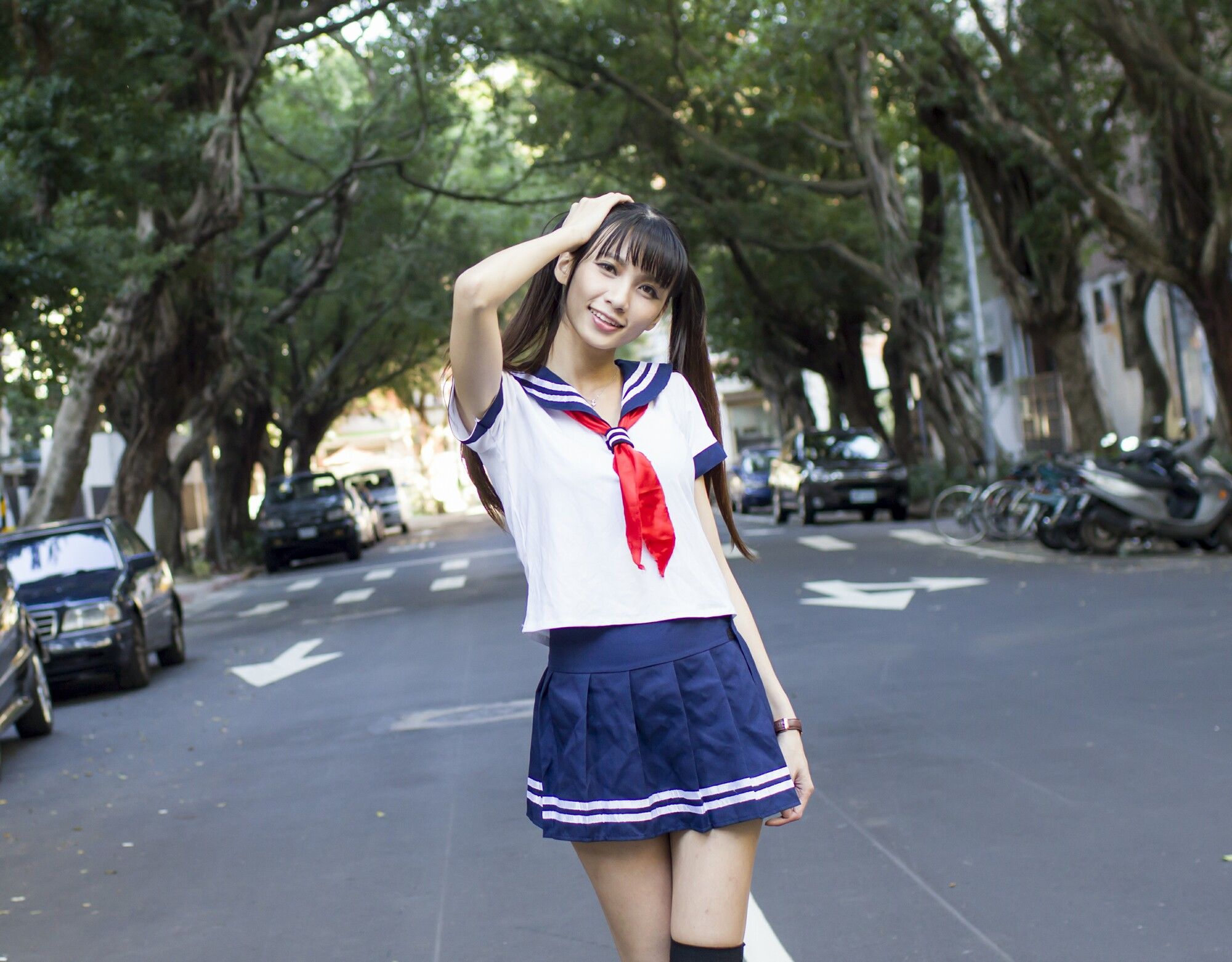 蔡译心《中正紀念堂+富錦街時裝外拍》-图35