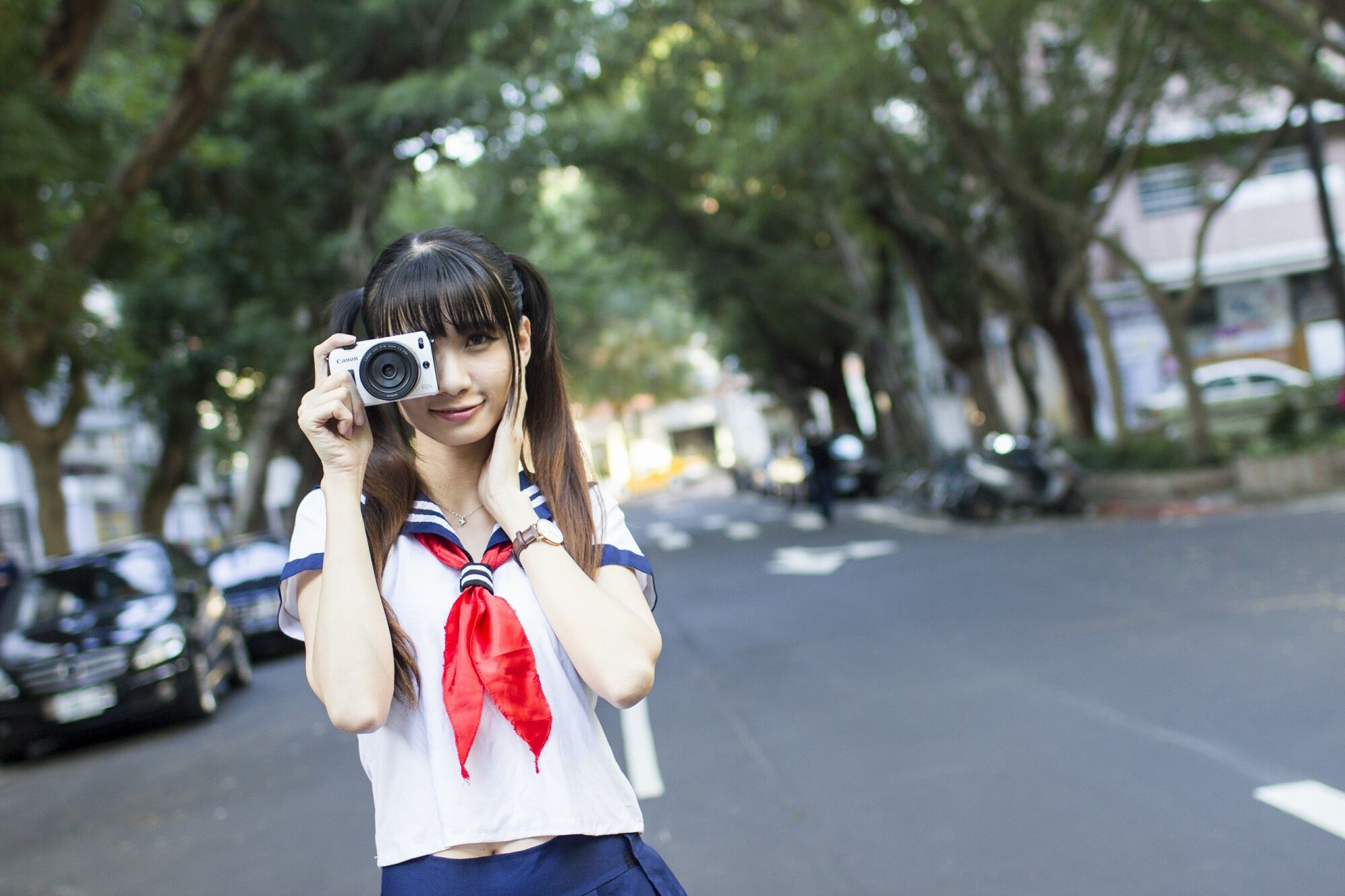 蔡译心《中正紀念堂+富錦街時裝外拍》-图38