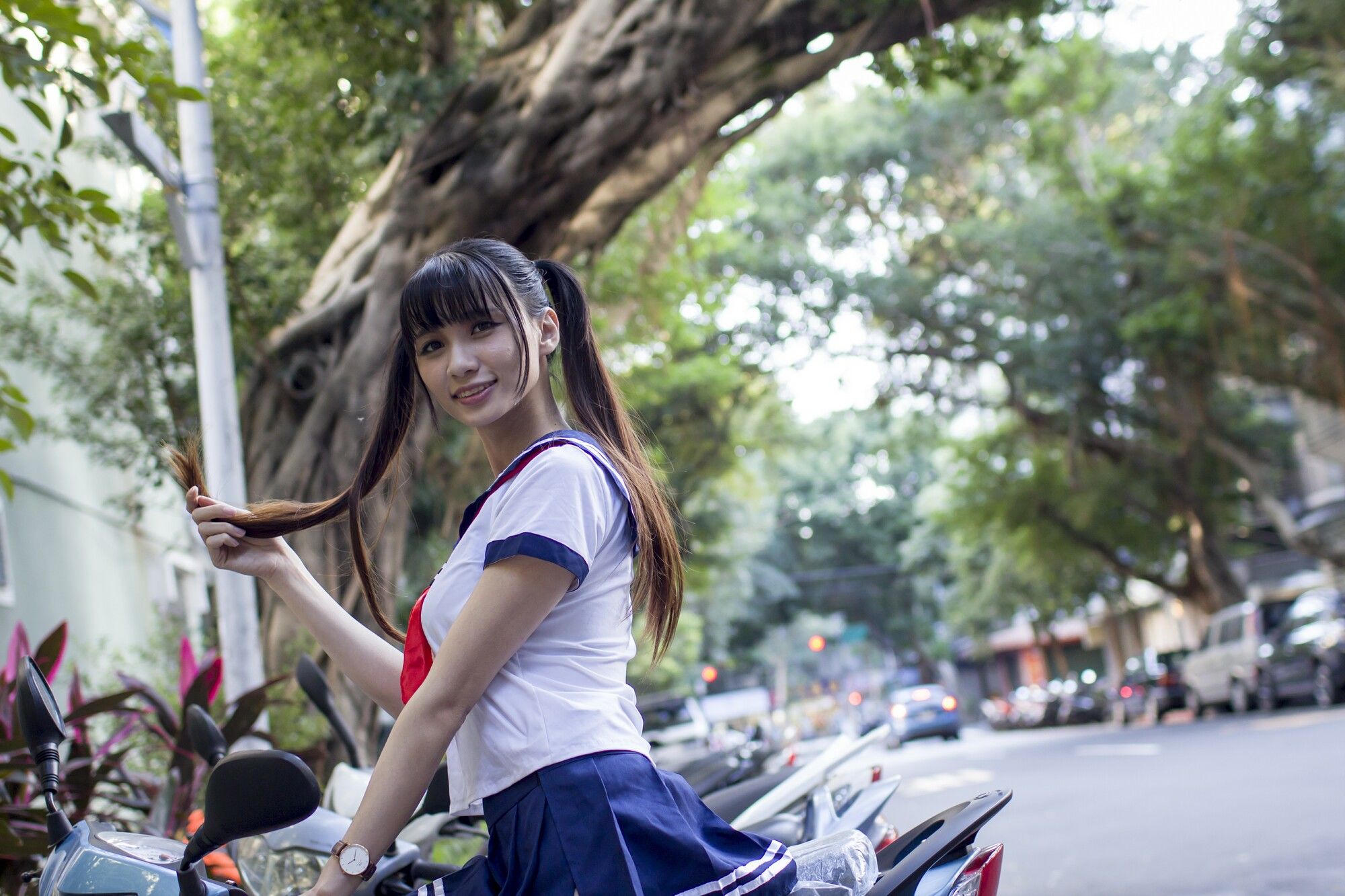 蔡译心《中正紀念堂+富錦街時裝外拍》-图41