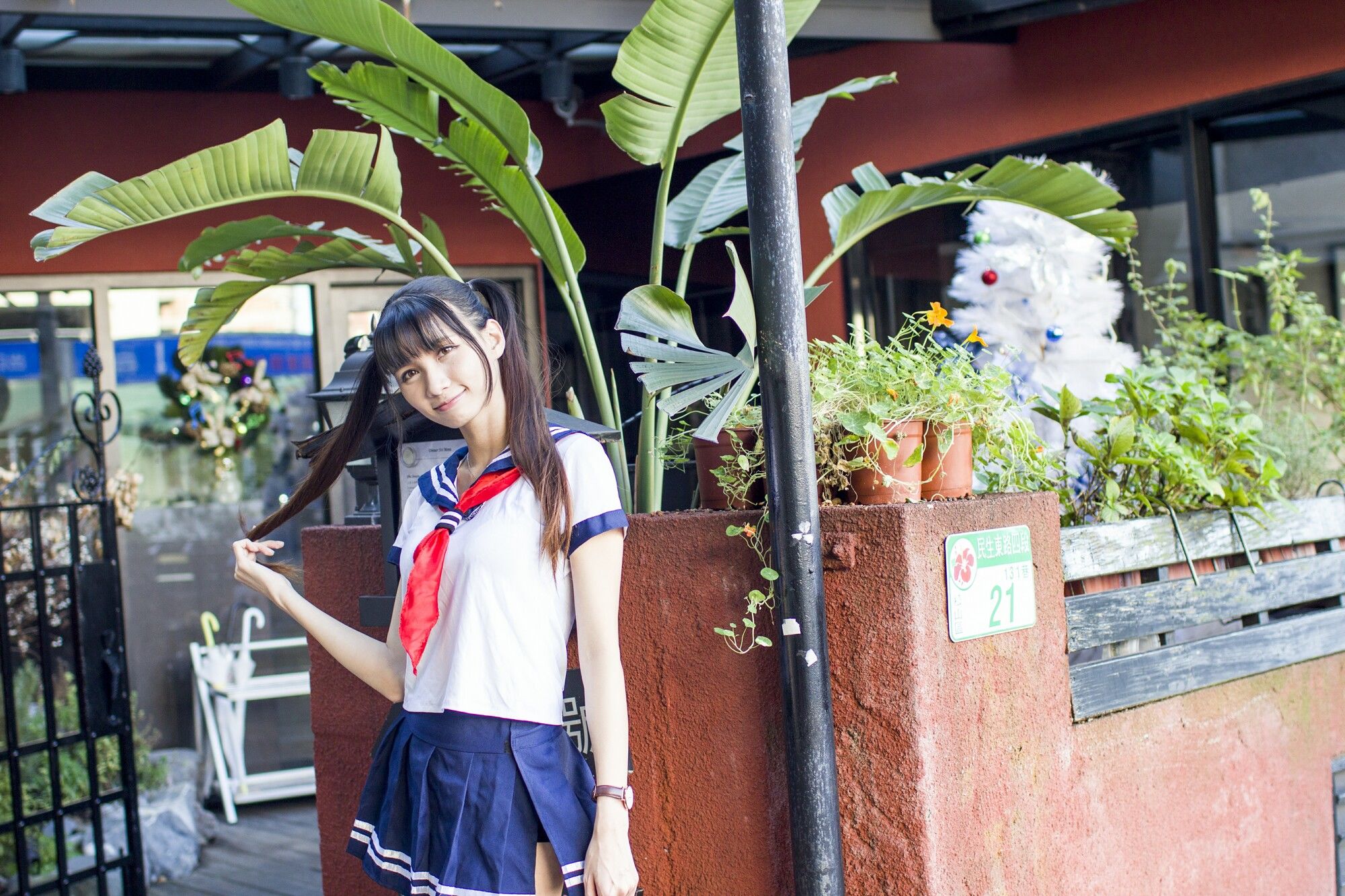 蔡译心《中正紀念堂+富錦街時裝外拍》-图44