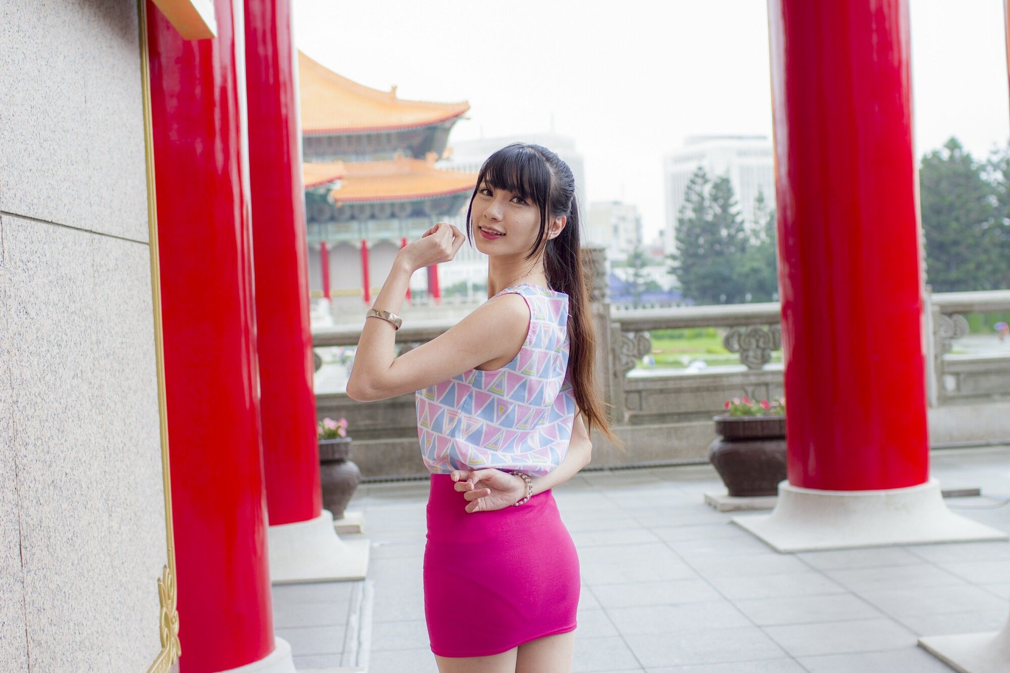 蔡译心《中正紀念堂+富錦街時裝外拍》-图6