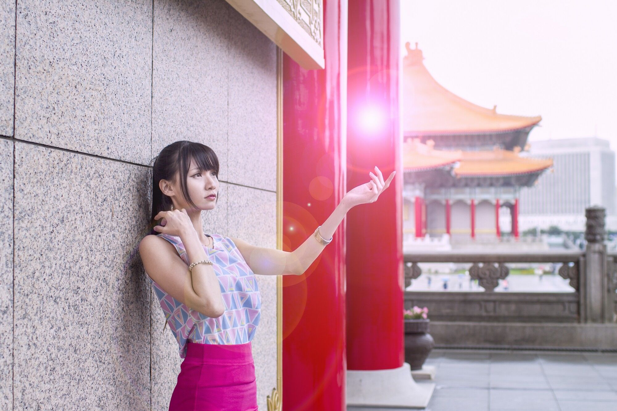 蔡译心《中正紀念堂+富錦街時裝外拍》-图7