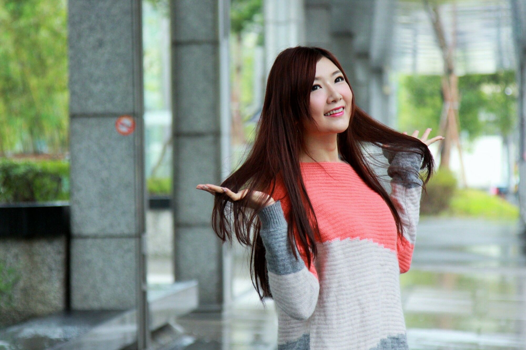 Michelle小羽《信義區外拍2套服装》-图31