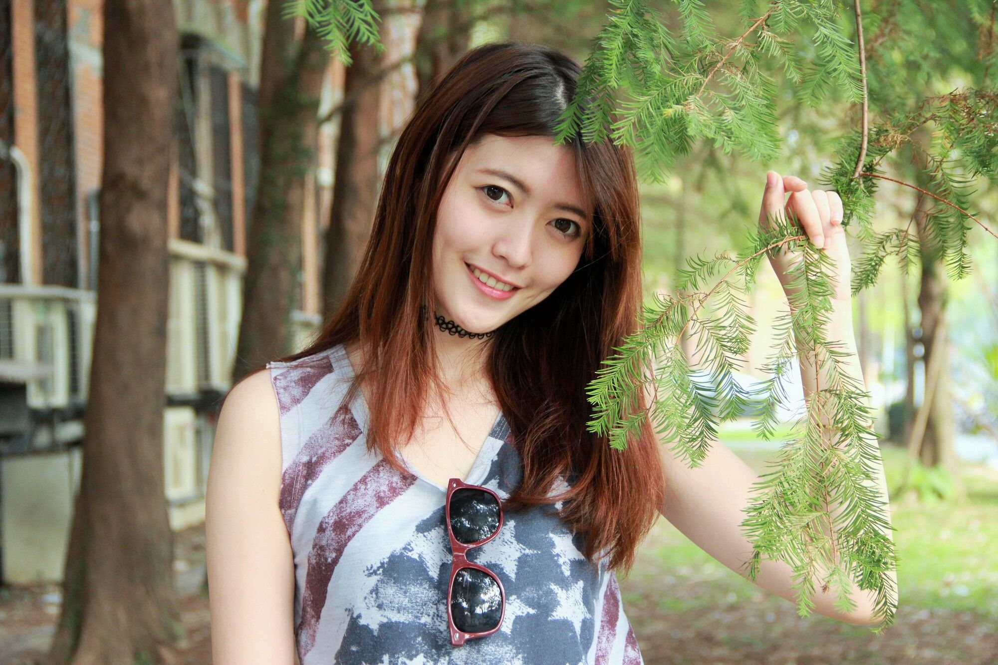 黄品瑄《台湾大学外拍》-图0