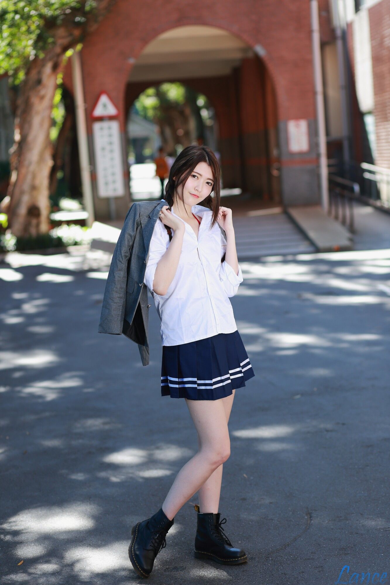 黄品瑄《台湾大学外拍》-图17