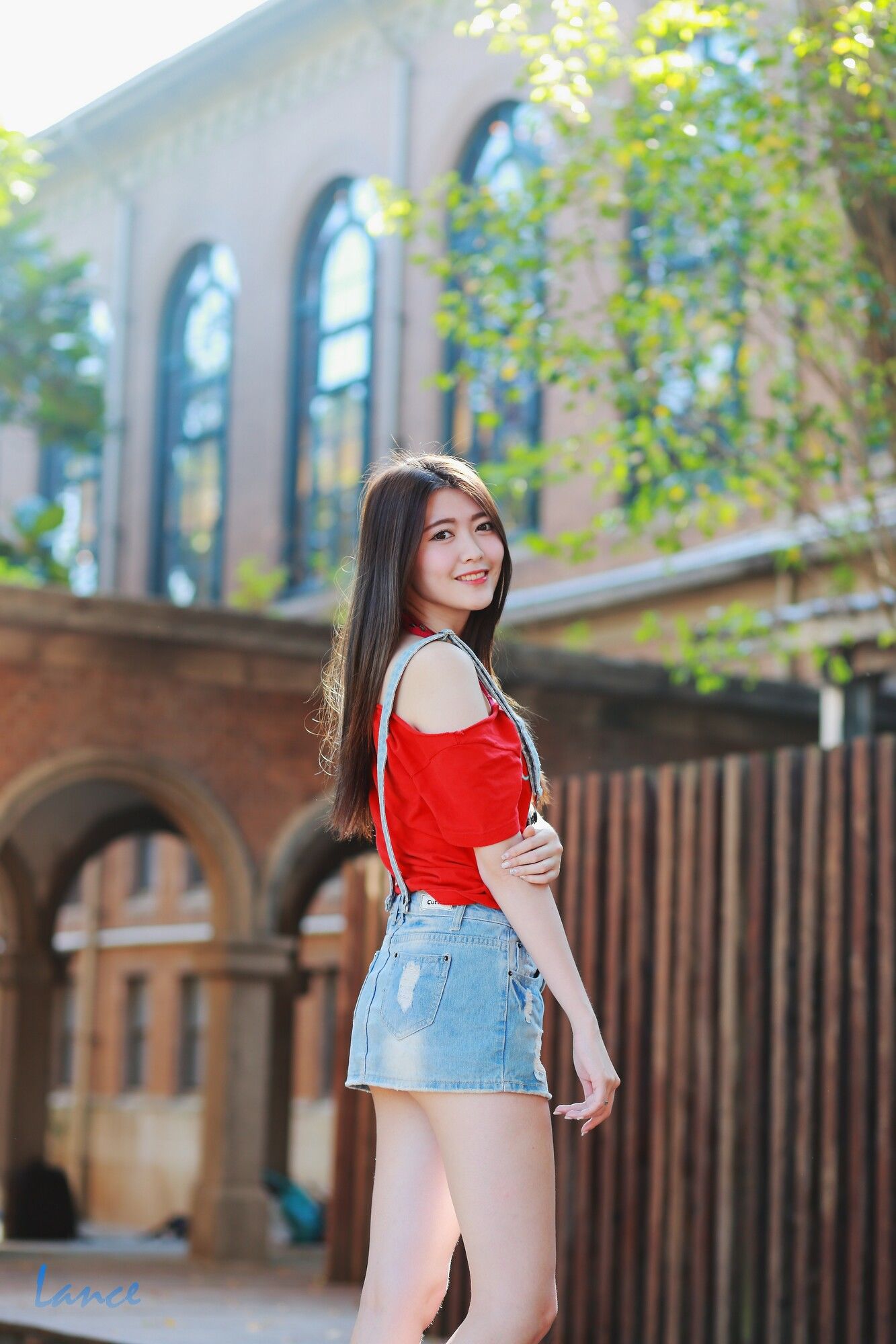 黄品瑄《台湾大学外拍》-图27