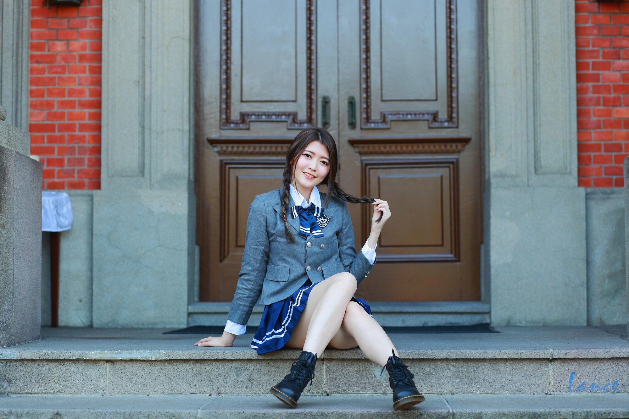 黄品瑄《台湾大学外拍》-图42