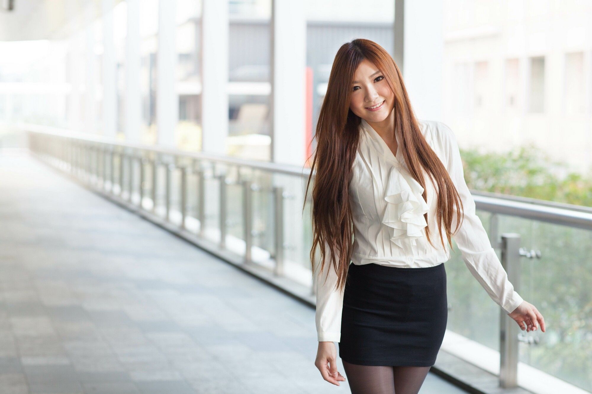 Michelle小羽/谢馥羽《信義區街拍黑丝OL系列》-图45