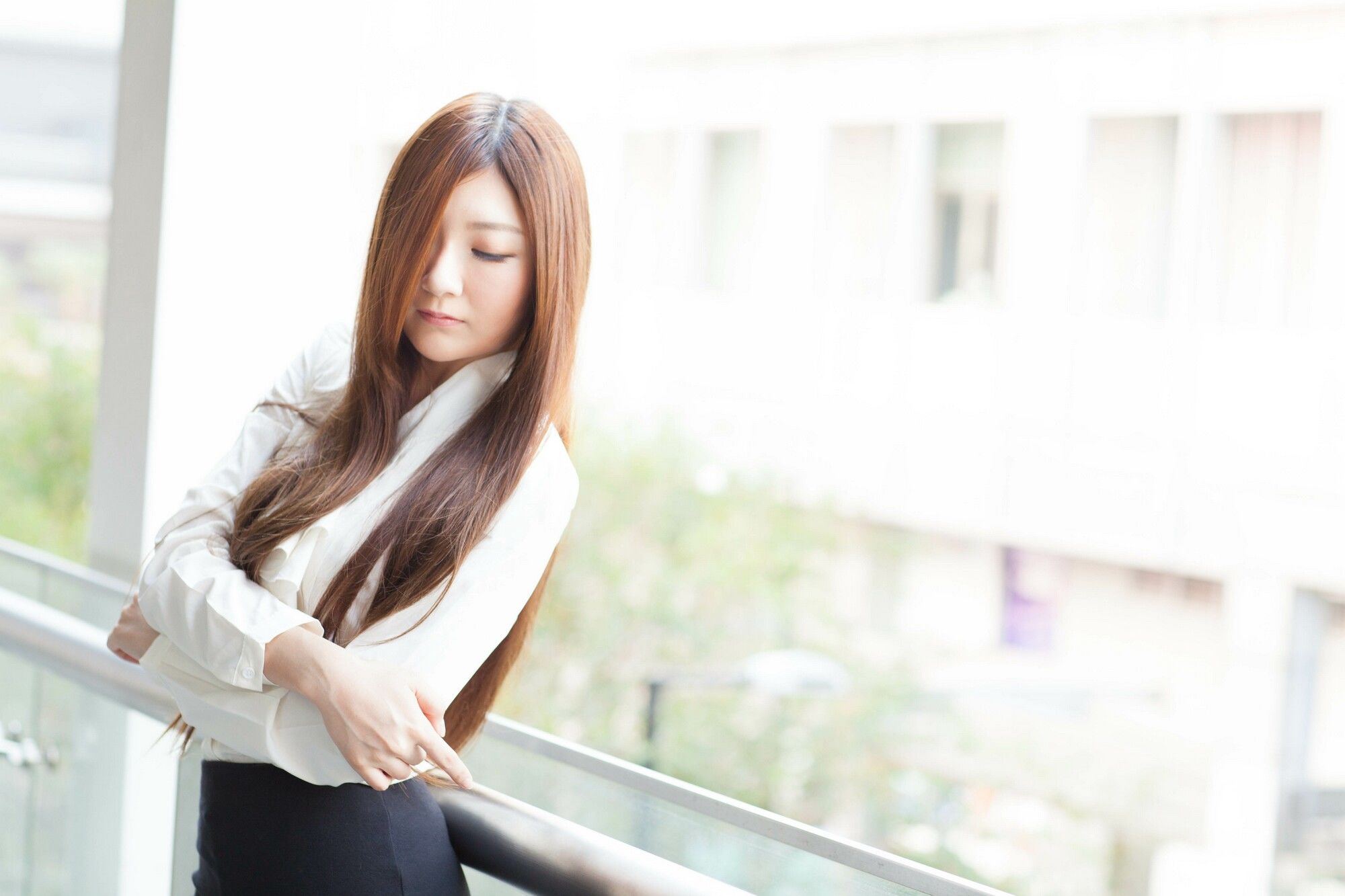 Michelle小羽/谢馥羽《信義區街拍黑丝OL系列》-图58