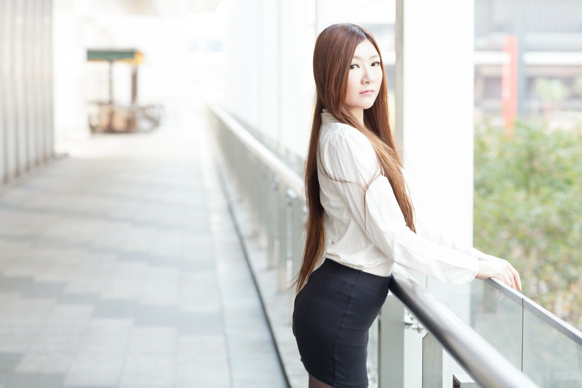 Michelle小羽/谢馥羽《信義區街拍黑丝OL系列》-图60