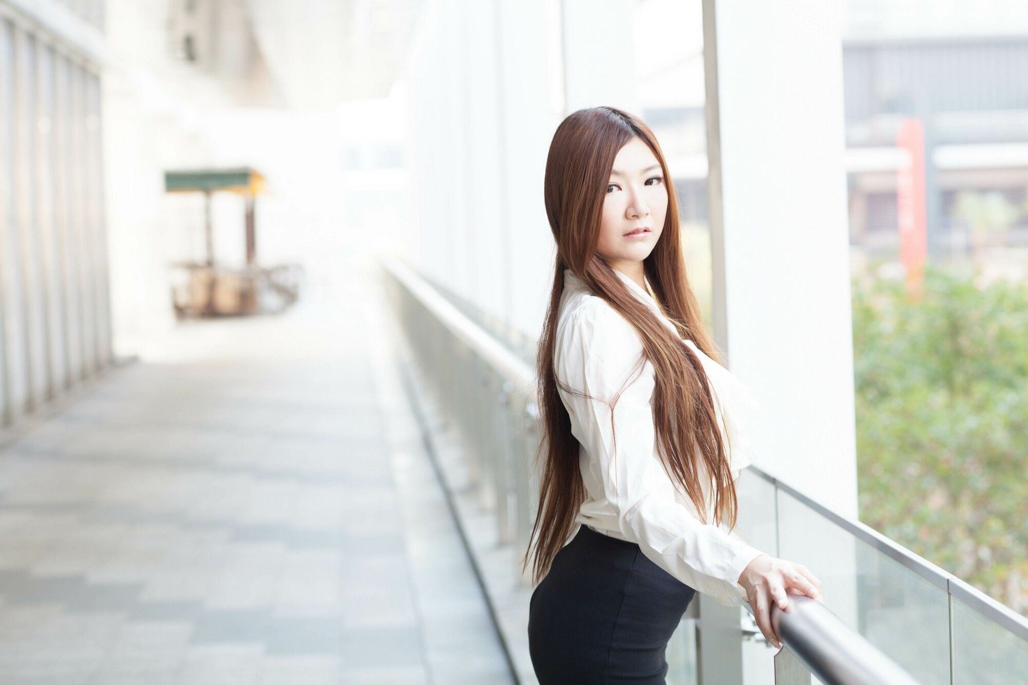 Michelle小羽/谢馥羽《信義區街拍黑丝OL系列》-图61