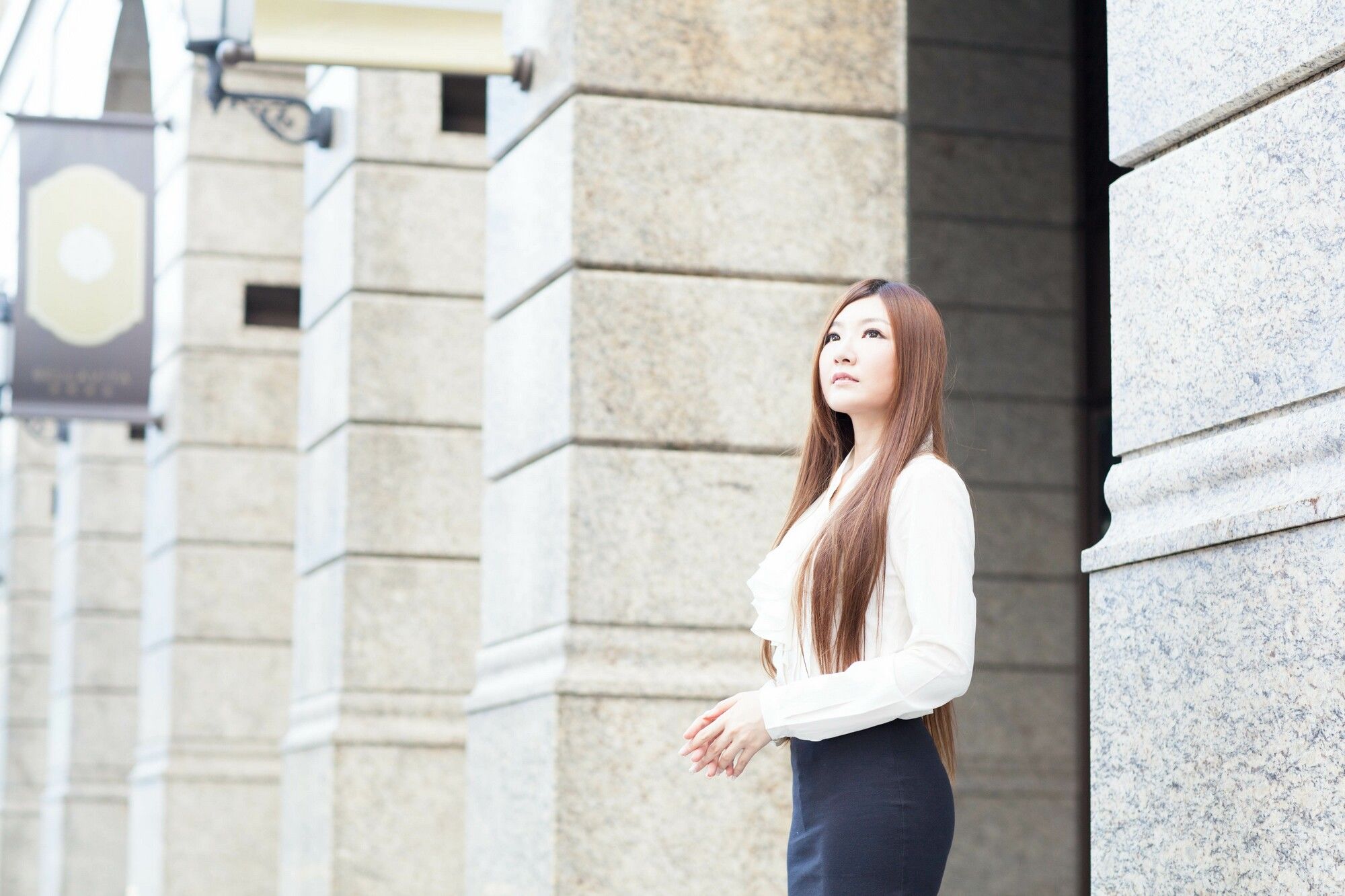 Michelle小羽/谢馥羽《信義區街拍黑丝OL系列》-图77