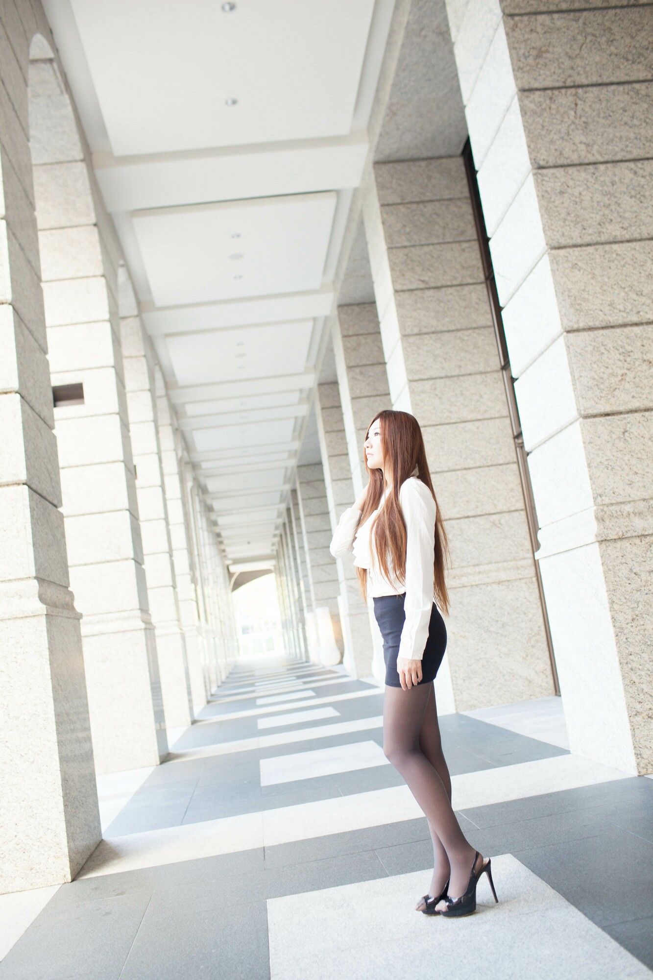 Michelle小羽/谢馥羽《信義區街拍黑丝OL系列》-图90