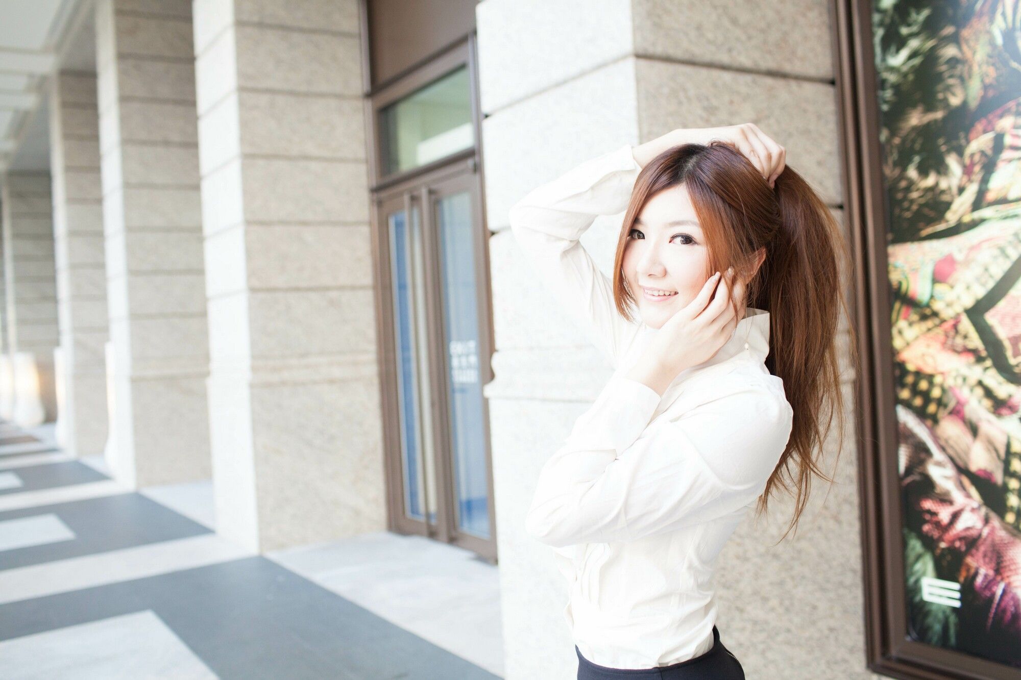 Michelle小羽/谢馥羽《信義區街拍黑丝OL系列》-图95