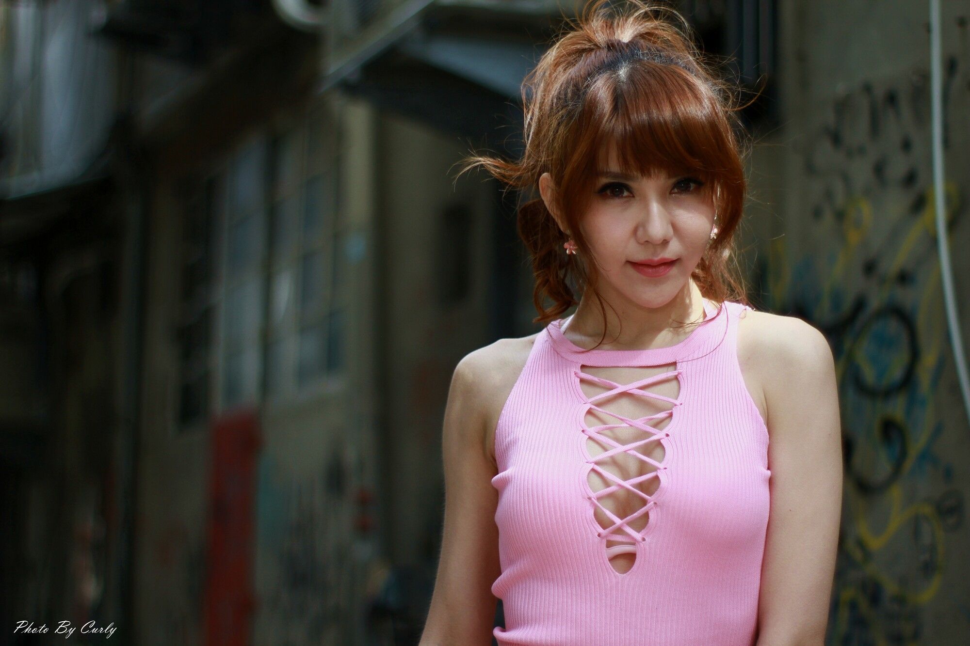 Maggie黄淑华《新崛江商圈-街拍包臀短裙》-图97