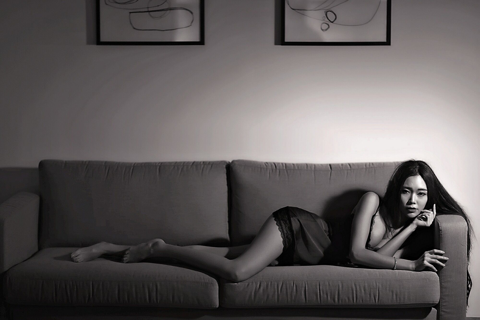 黄上晏Rubis《性感睡衣+白衬衫+OL系列合集》-图42