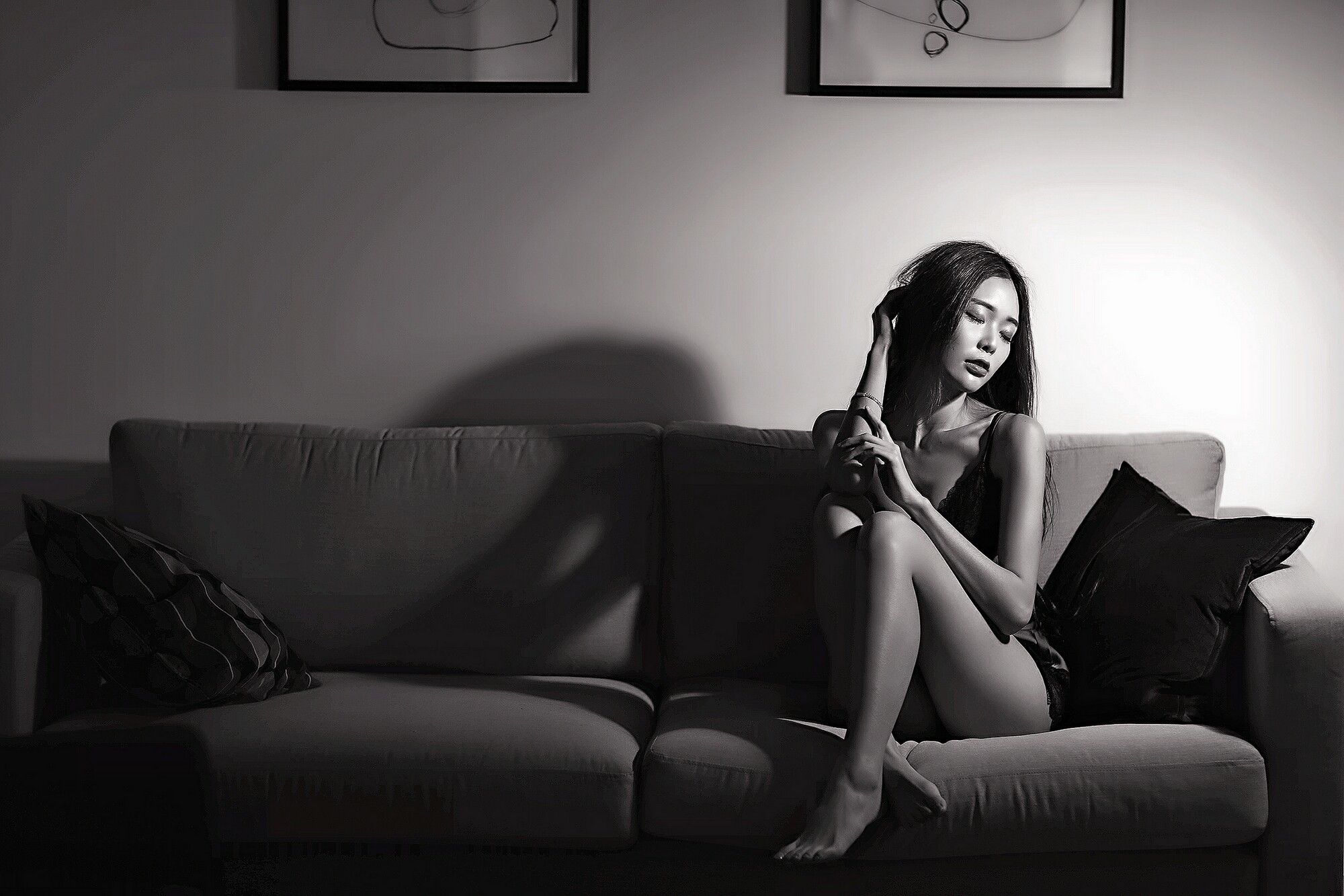 黄上晏Rubis《性感睡衣+白衬衫+OL系列合集》-图54