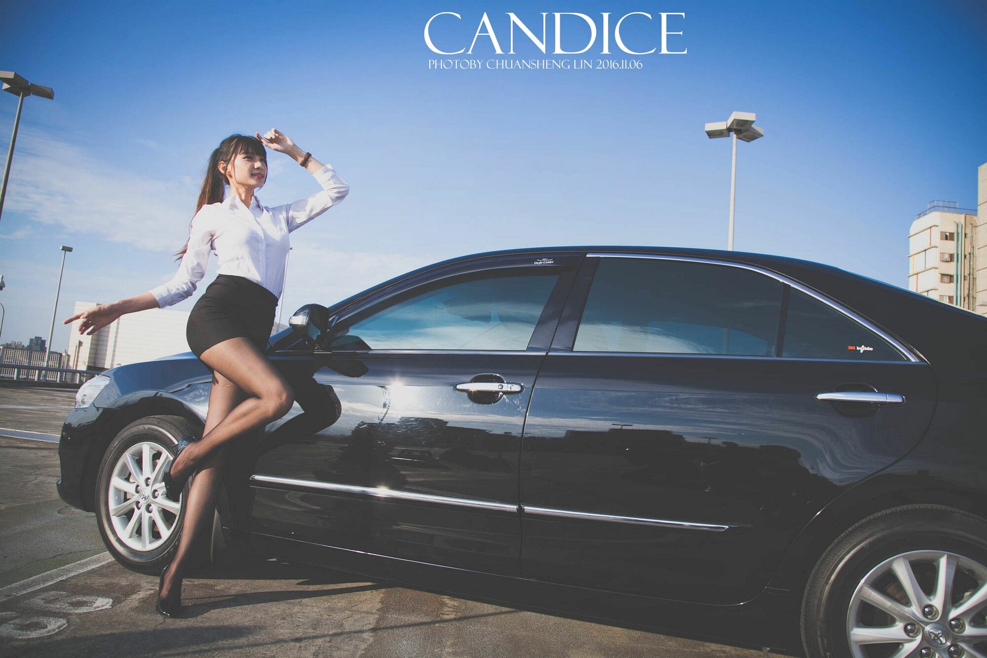 蔡译心Candice《车外拍》-图41