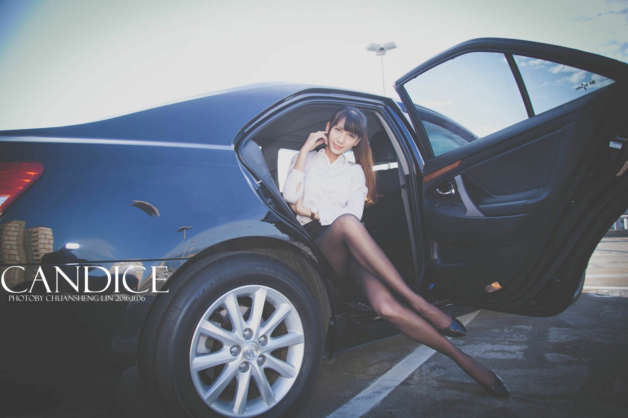 蔡译心Candice《车外拍》-图48