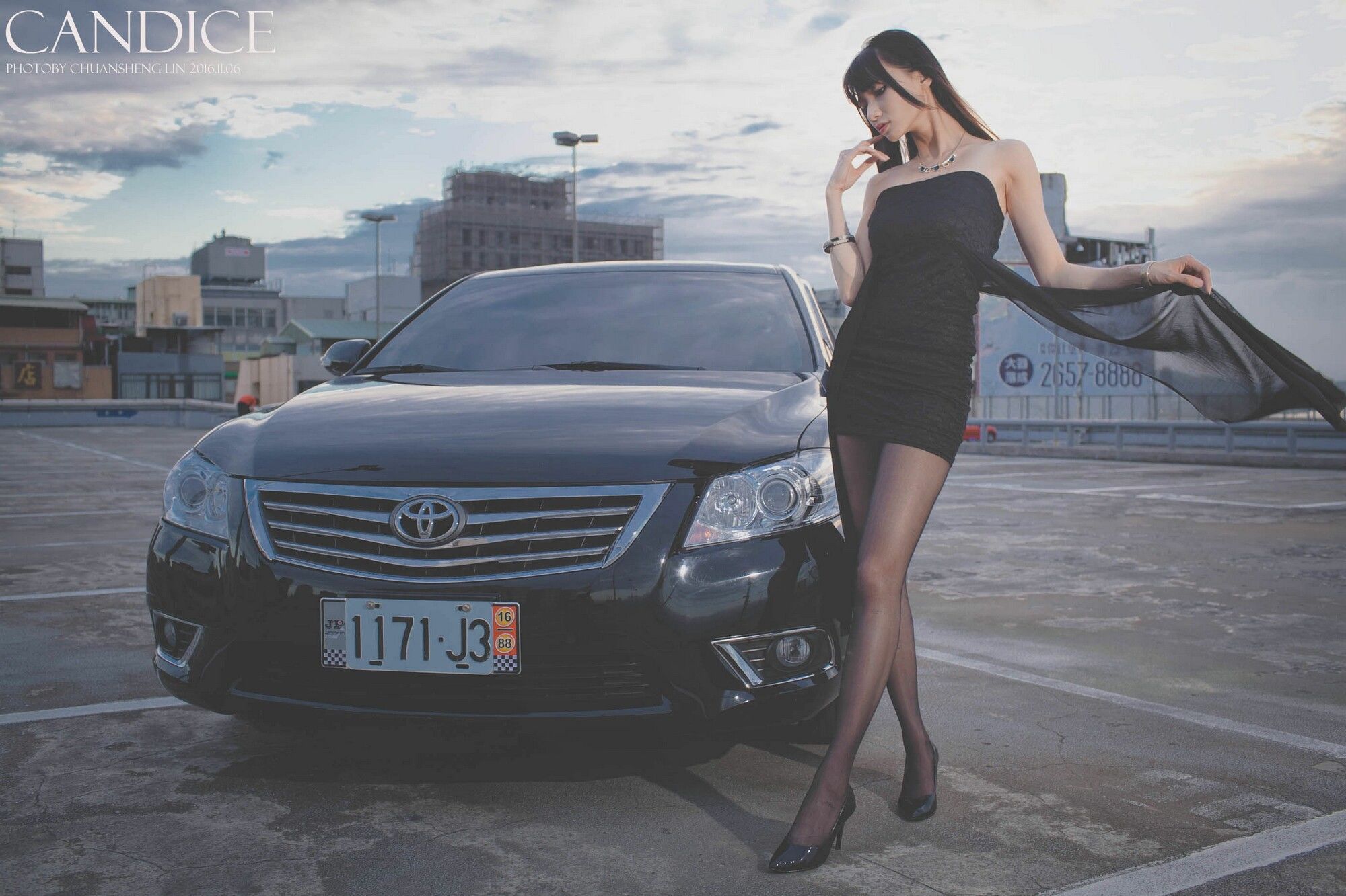蔡译心Candice《车外拍》-图64