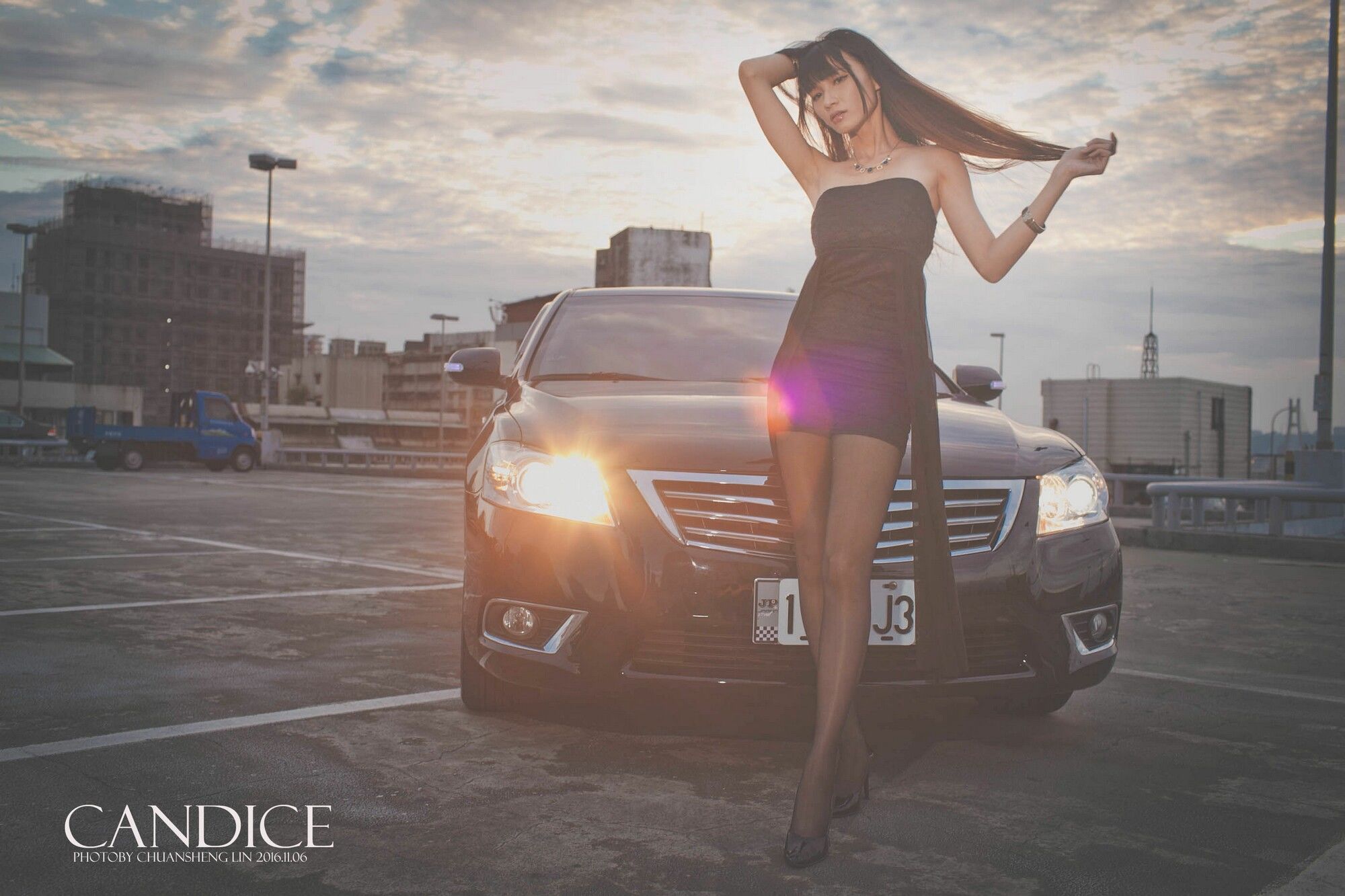 蔡译心Candice《车外拍》-图69