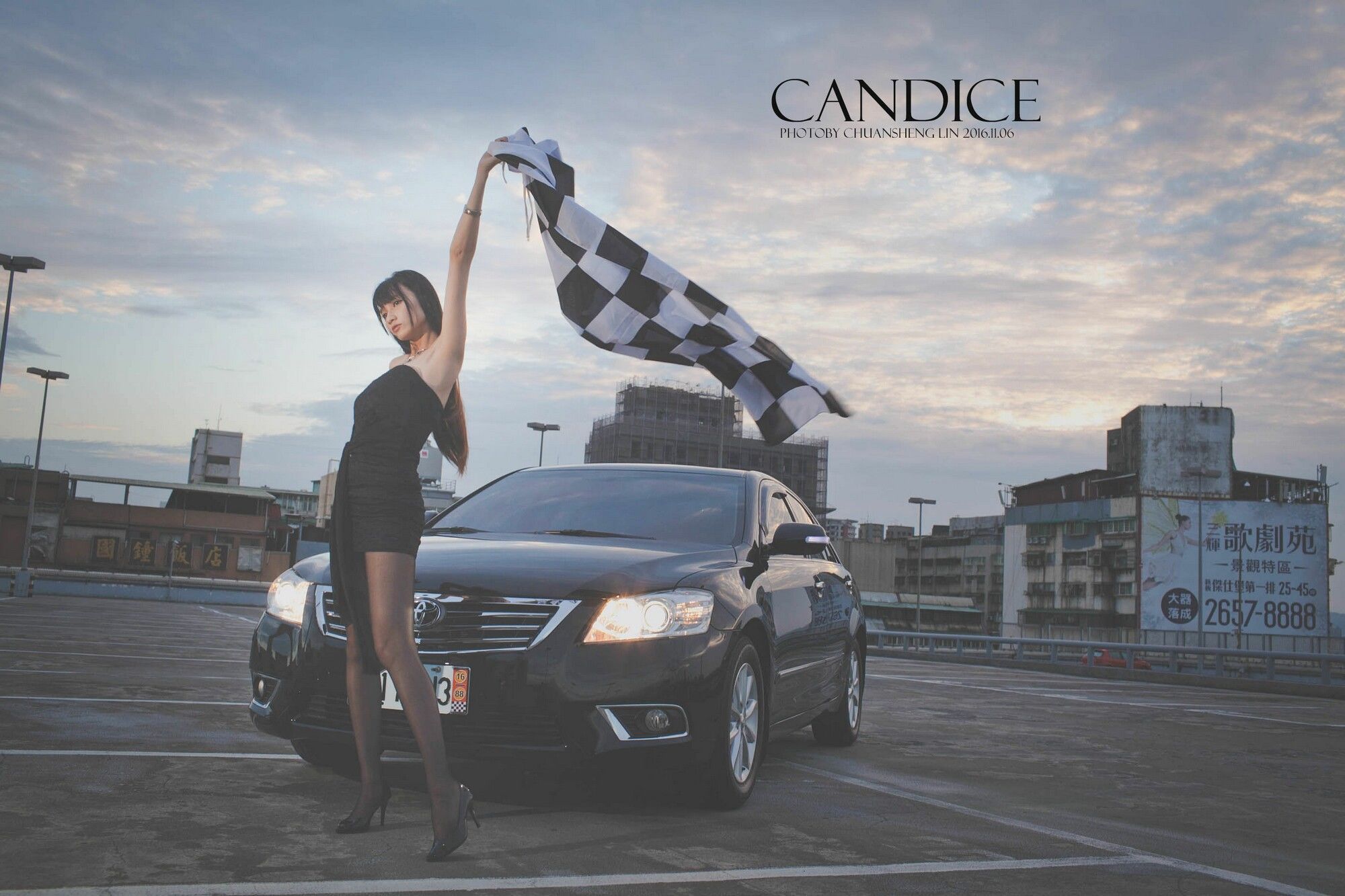 蔡译心Candice《车外拍》-图72