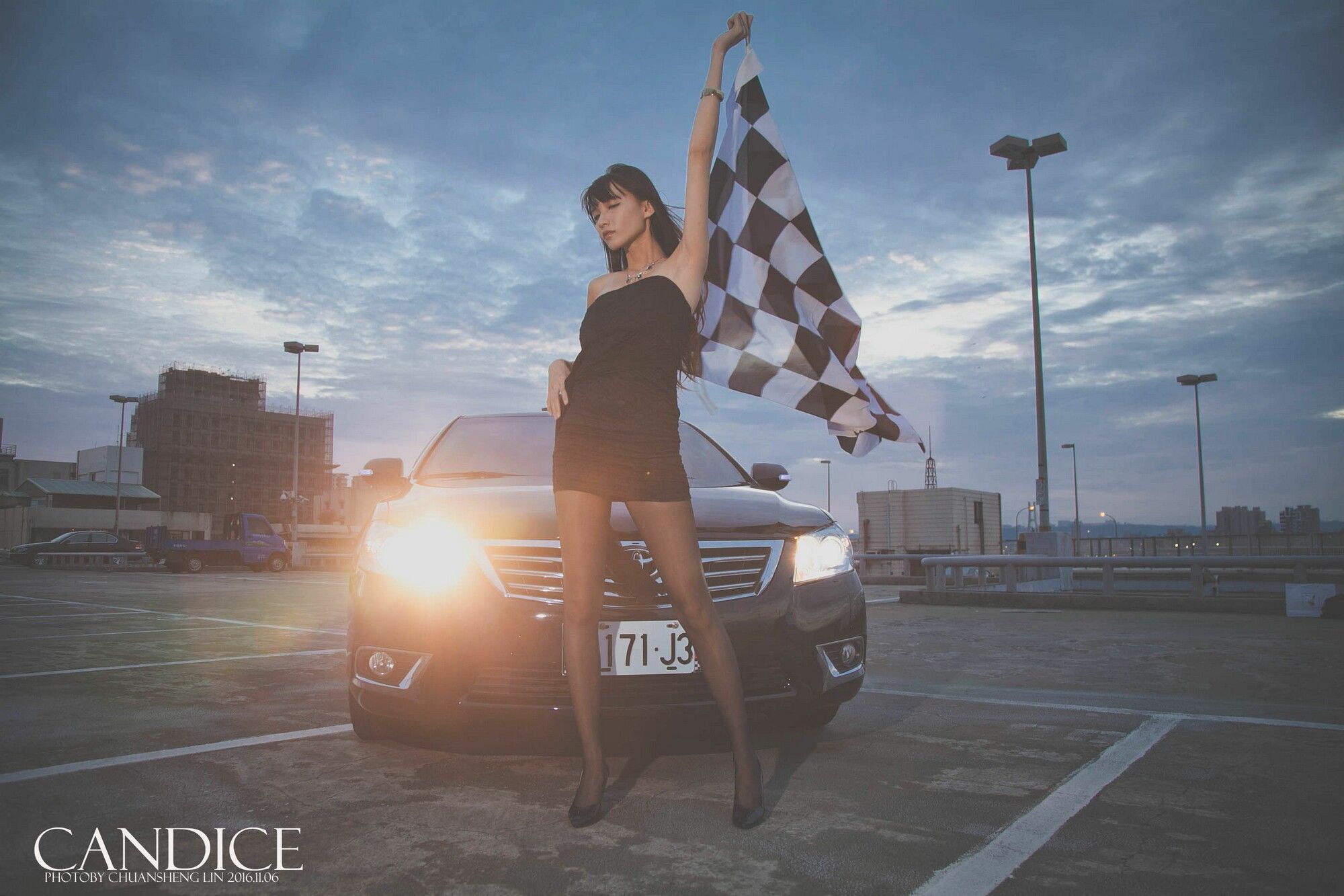 蔡译心Candice《车外拍》-图76