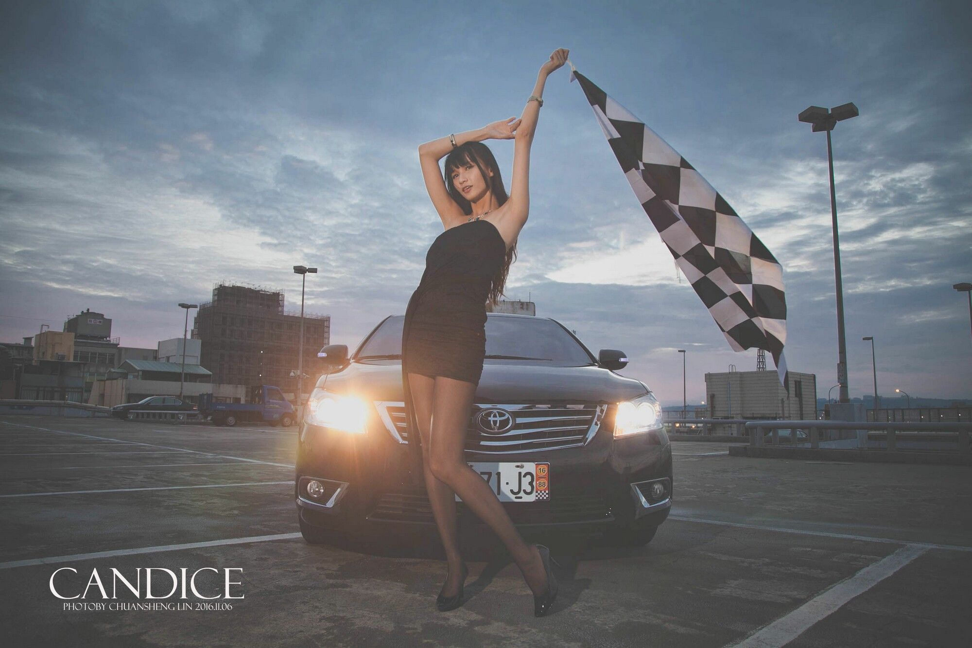 蔡译心Candice《车外拍》-图77