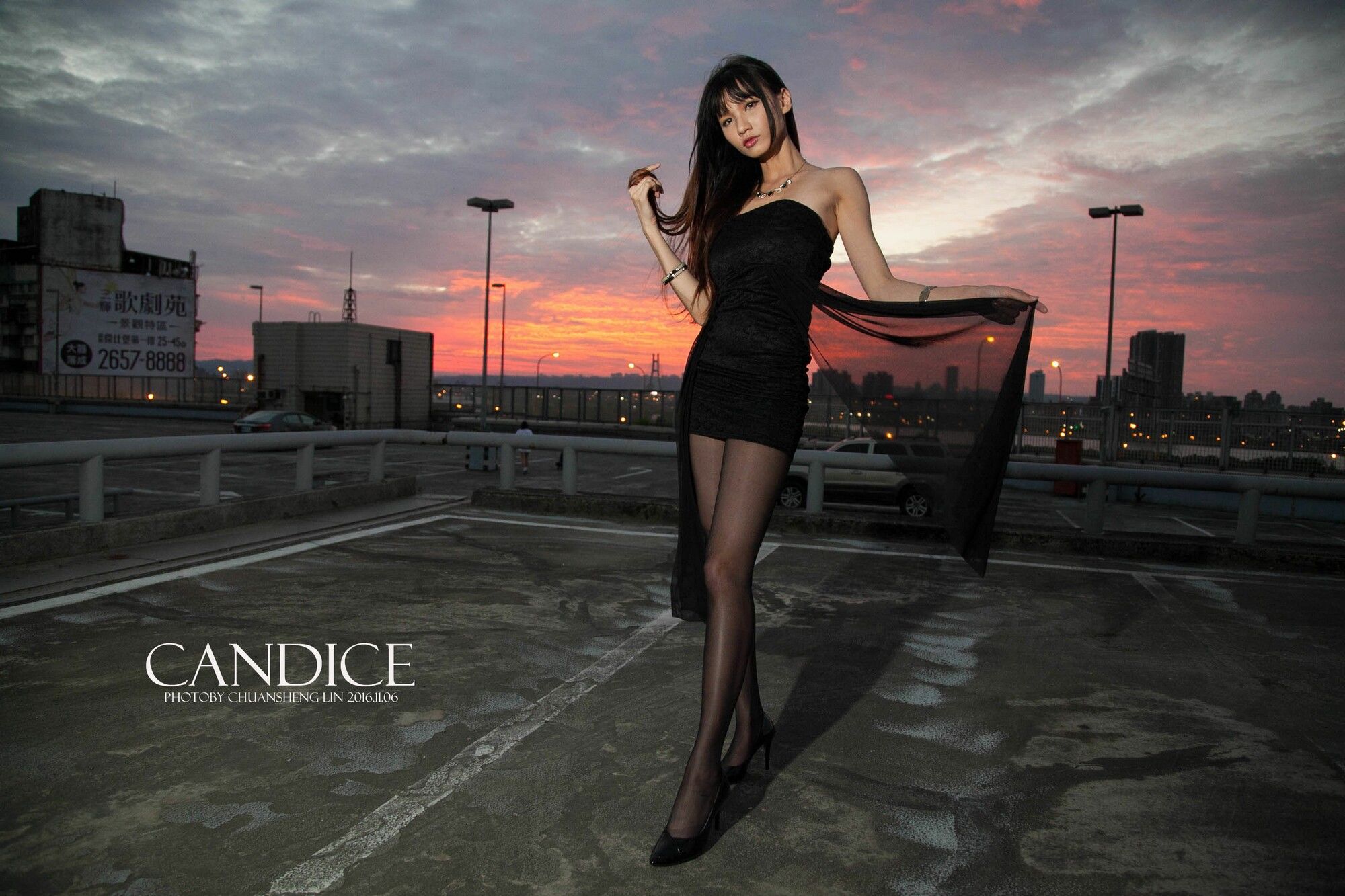 蔡译心Candice《车外拍》-图81