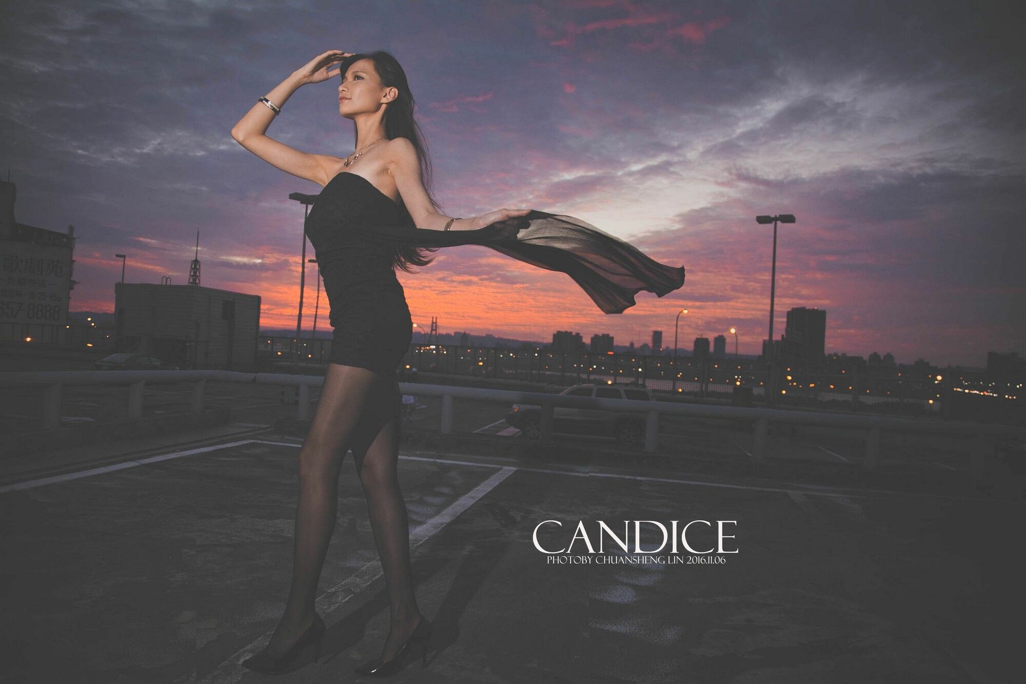 蔡译心Candice《车外拍》-图83