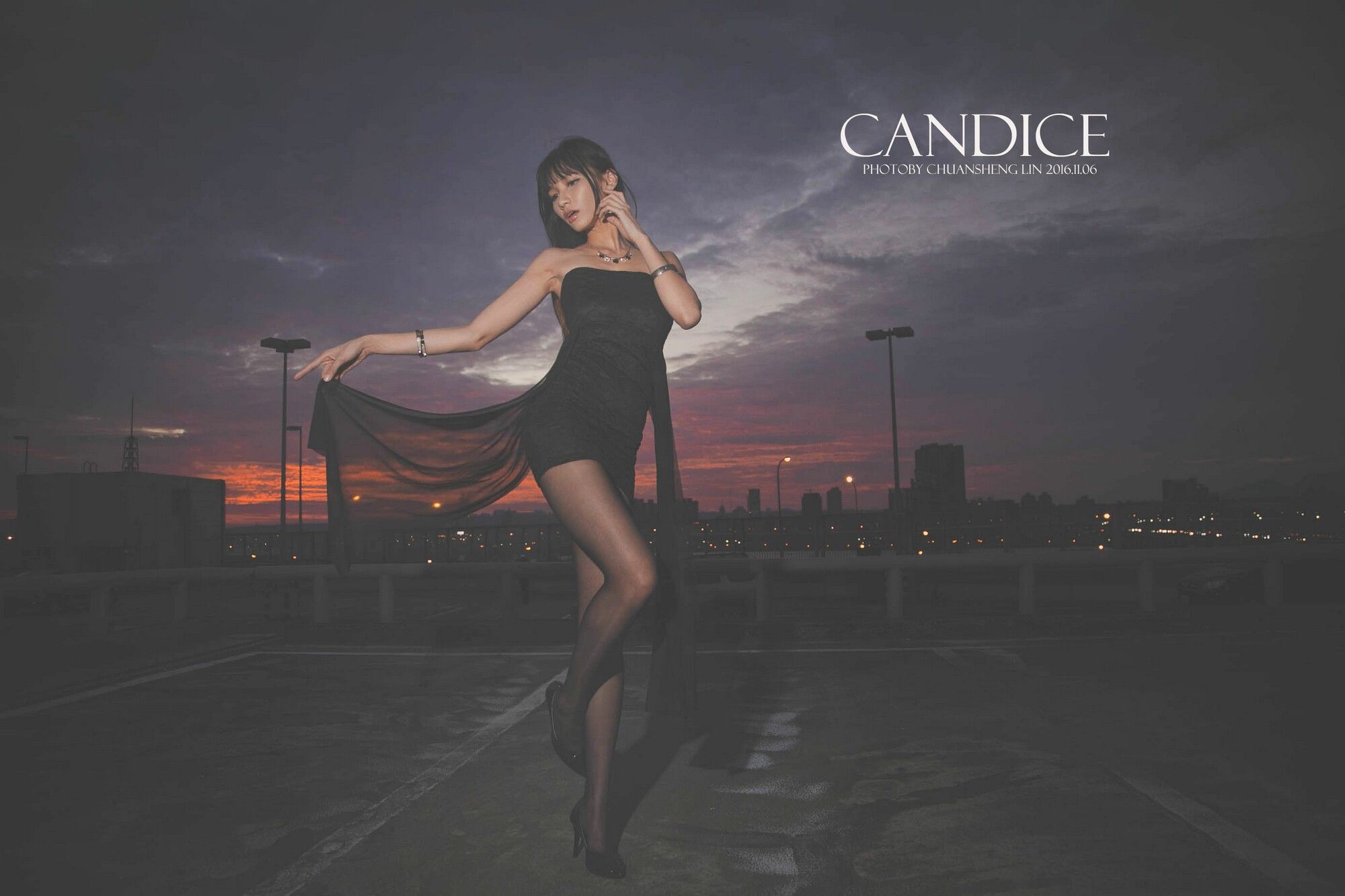 蔡译心Candice《车外拍》-图86