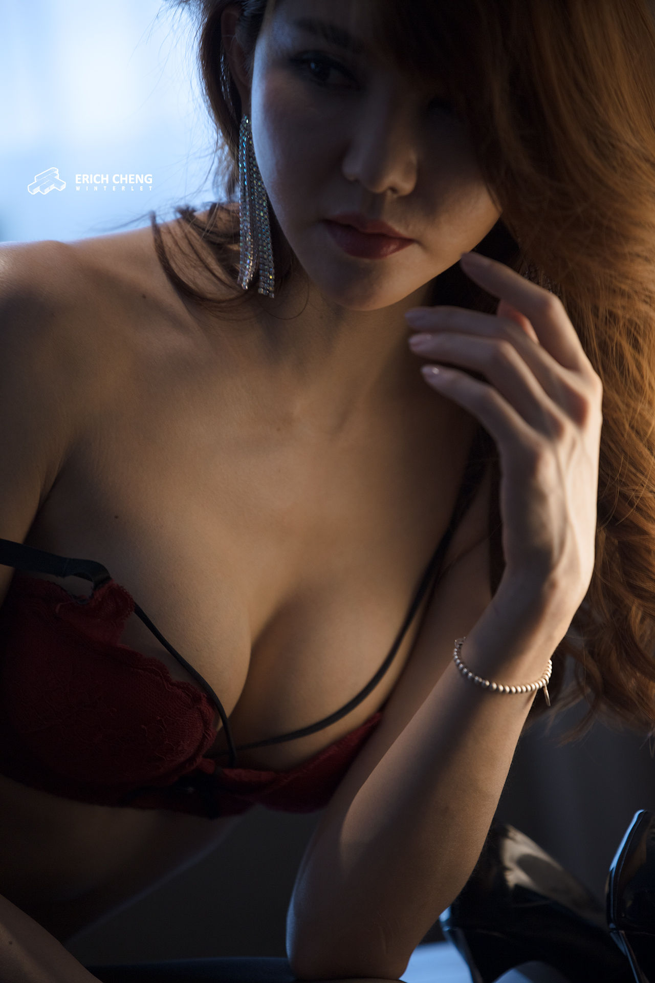 Maggie黄淑华 - 性感黑丝+内衣-图24