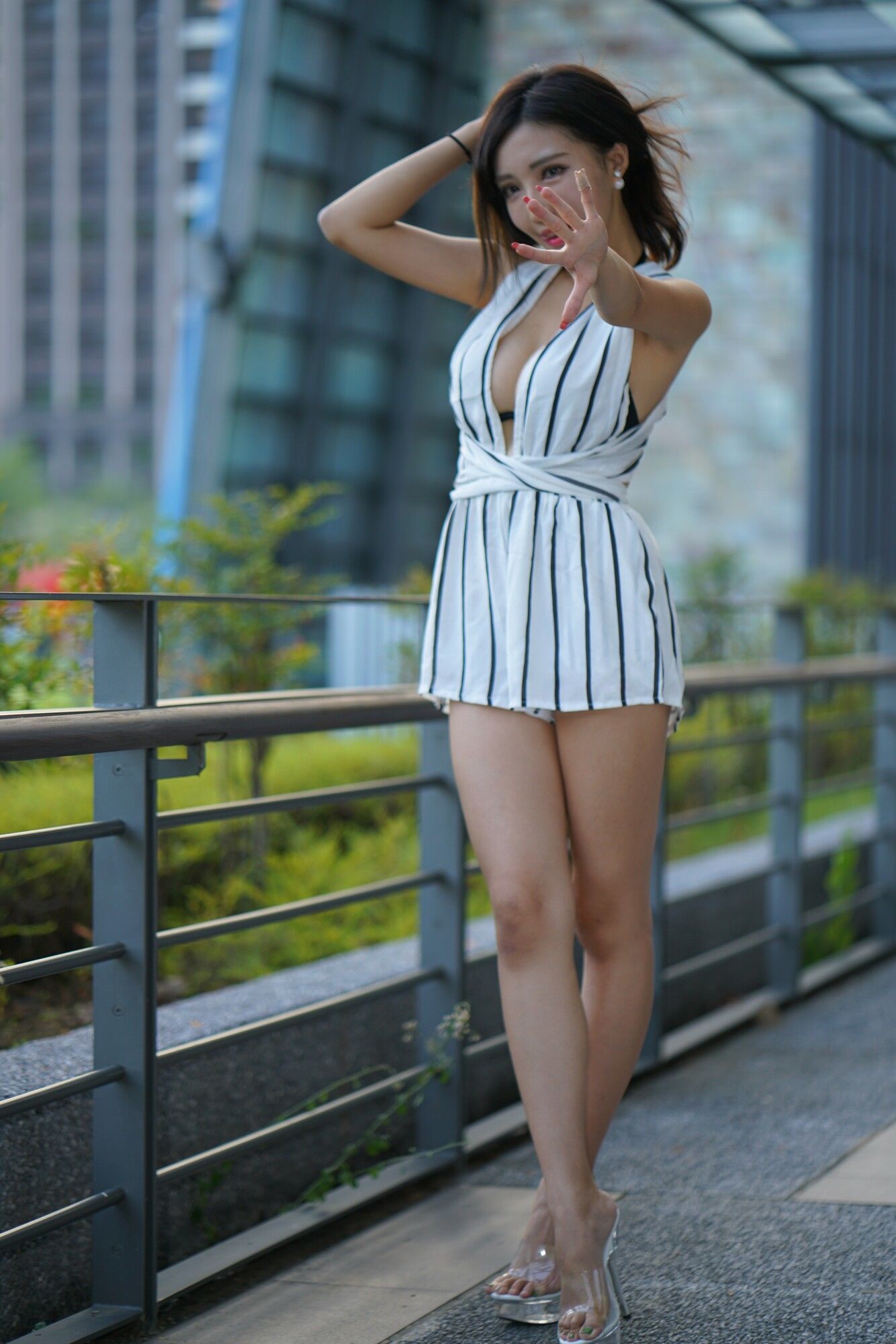 赵芸Syuan《台中美術館》性感街拍-图60